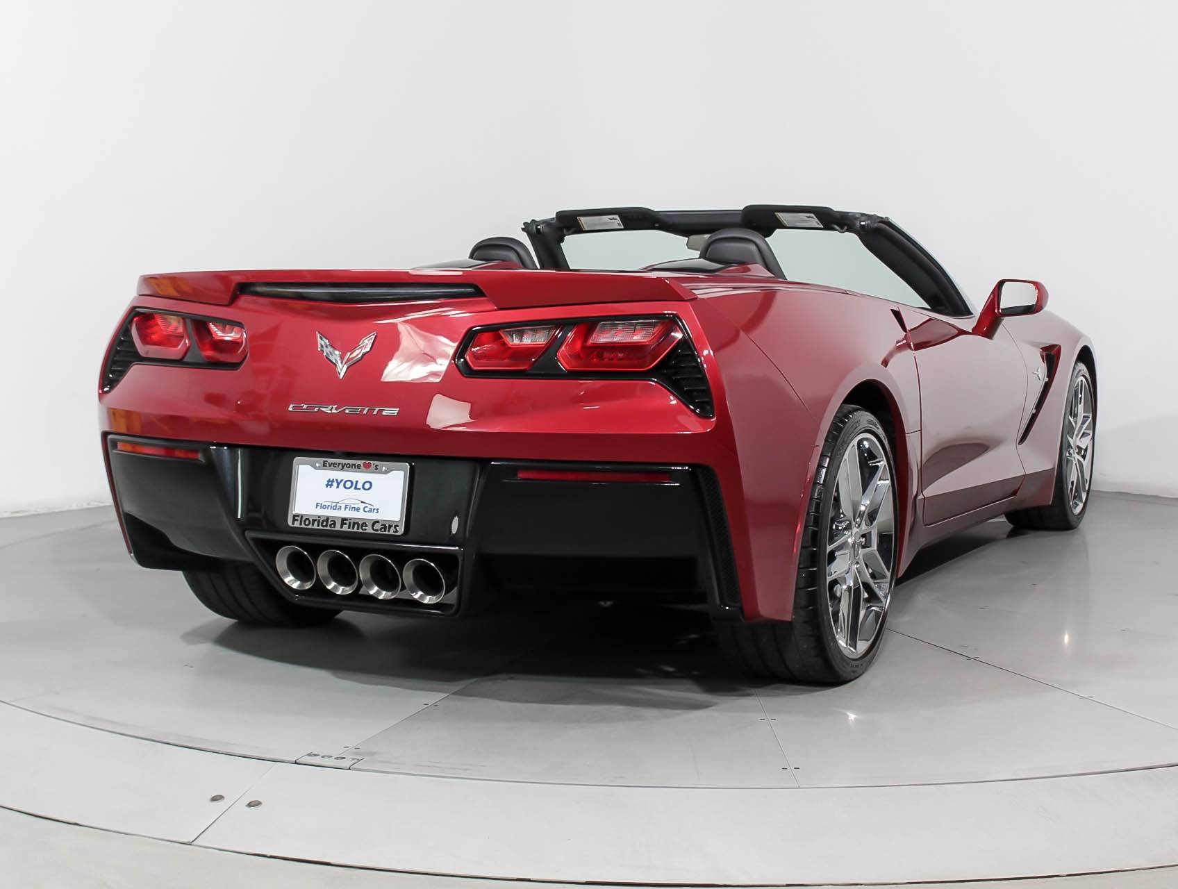 Florida Fine Cars - Used CHEVROLET CORVETTE 2014 WEST PALM STINGRAY Z51 3LT