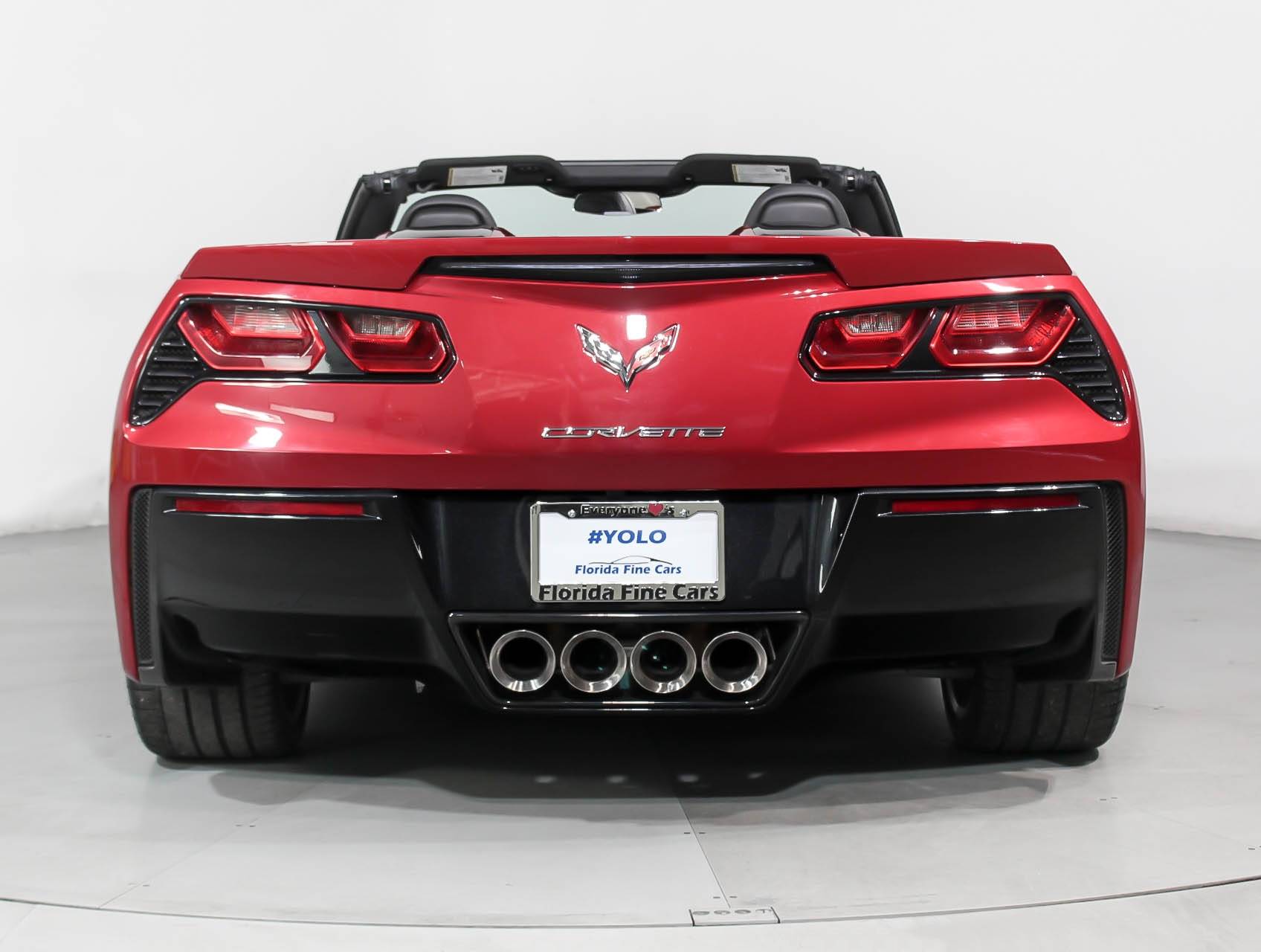 Florida Fine Cars - Used CHEVROLET CORVETTE 2014 WEST PALM STINGRAY Z51 3LT