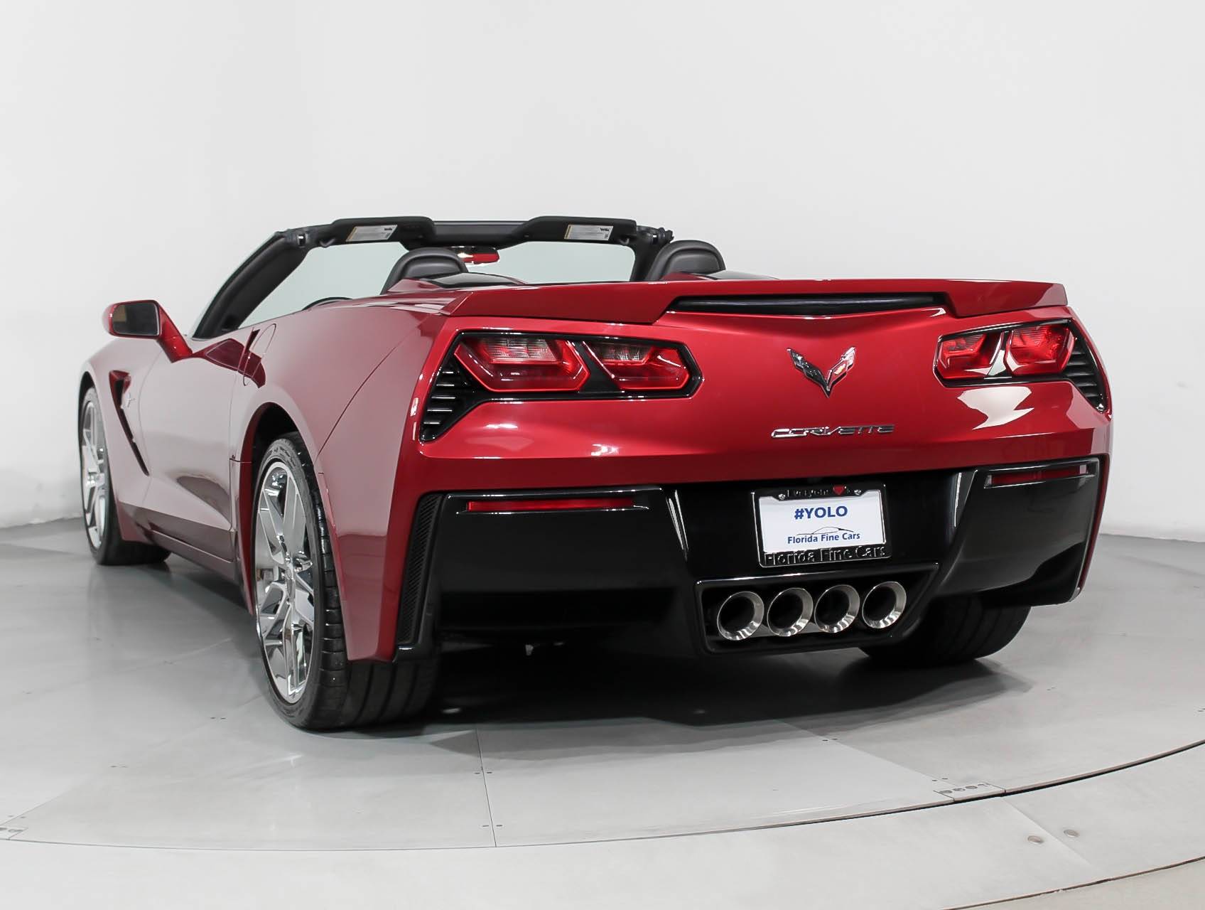 Florida Fine Cars - Used CHEVROLET CORVETTE 2014 WEST PALM STINGRAY Z51 3LT