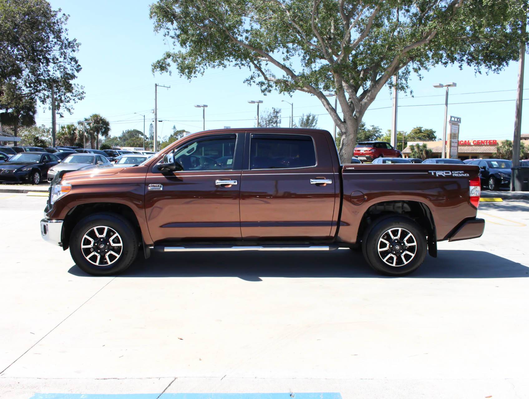 Florida Fine Cars - Used TOYOTA TUNDRA 2016 WEST PALM 1794 Edition