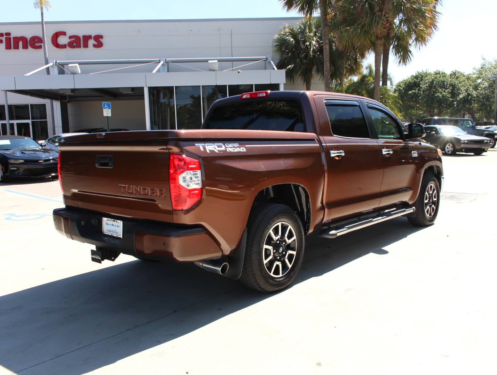 Florida Fine Cars - Used TOYOTA TUNDRA 2016 WEST PALM 1794 Edition