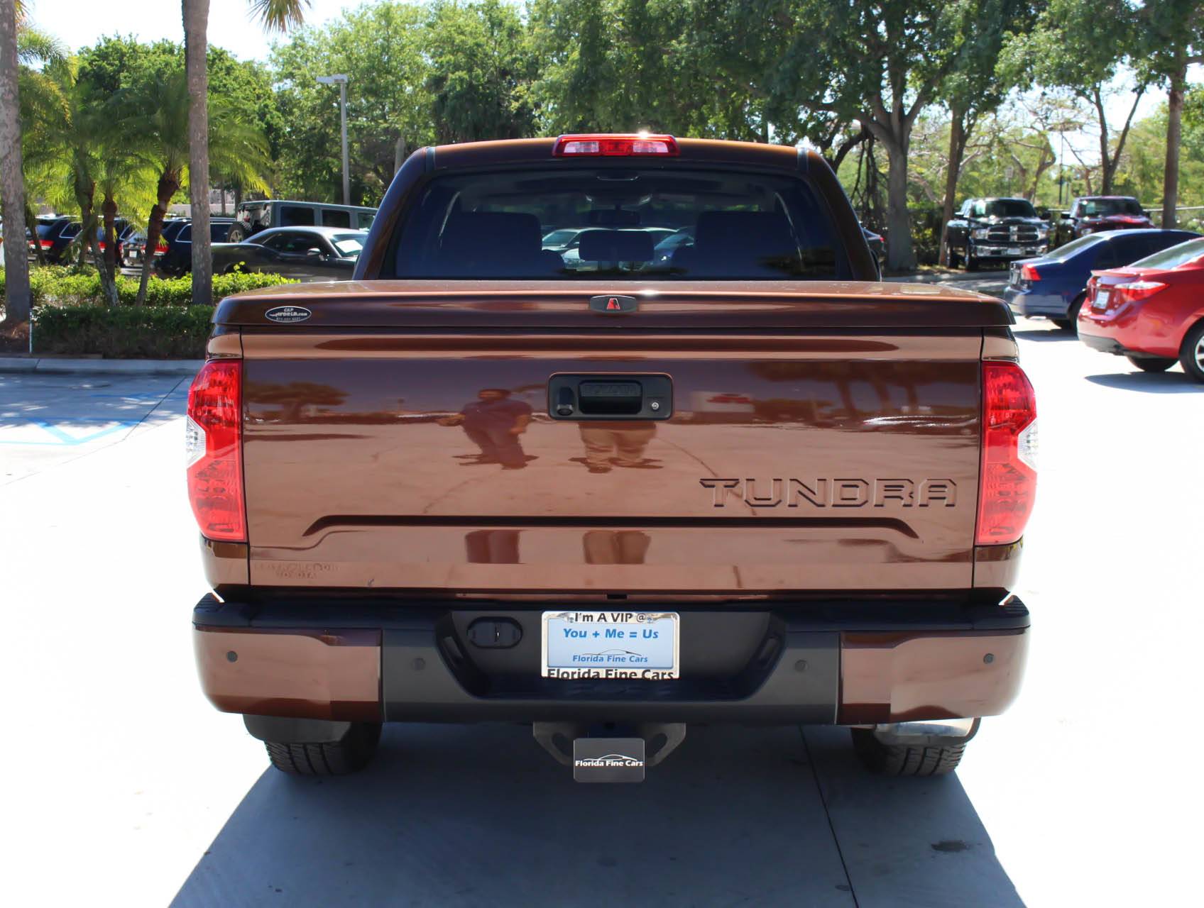Florida Fine Cars - Used TOYOTA TUNDRA 2016 WEST PALM 1794 Edition