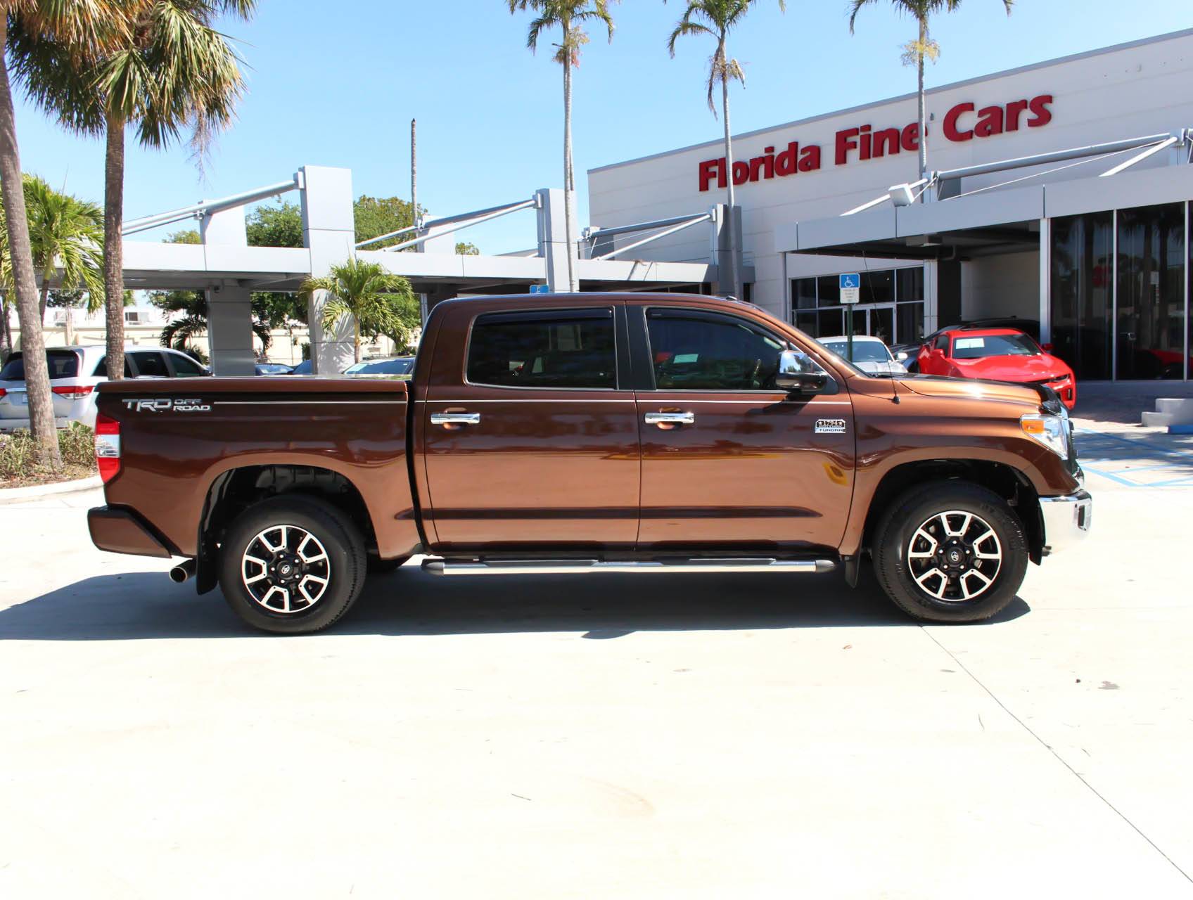 Florida Fine Cars - Used TOYOTA TUNDRA 2016 WEST PALM 1794 Edition