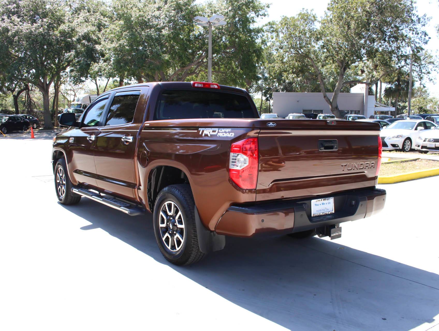 Florida Fine Cars - Used TOYOTA TUNDRA 2016 WEST PALM 1794 Edition