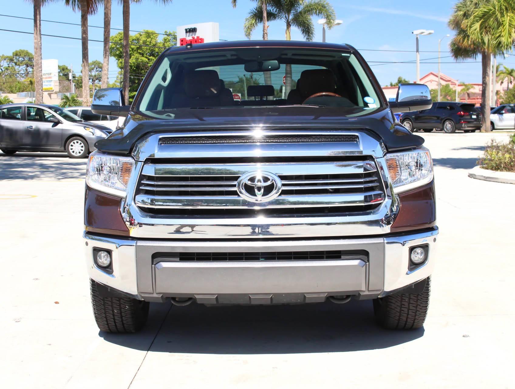 Florida Fine Cars - Used TOYOTA TUNDRA 2016 WEST PALM 1794 Edition