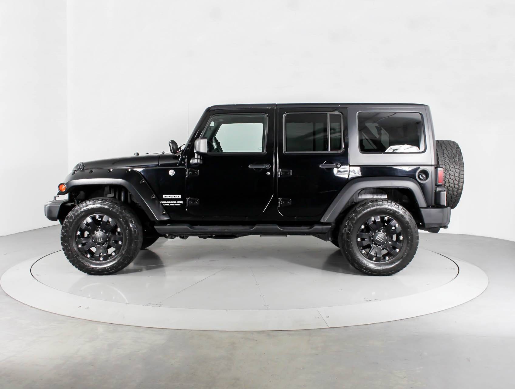 Florida Fine Cars - Used JEEP WRANGLER UNLIMITED 2013 WEST PALM SPORT