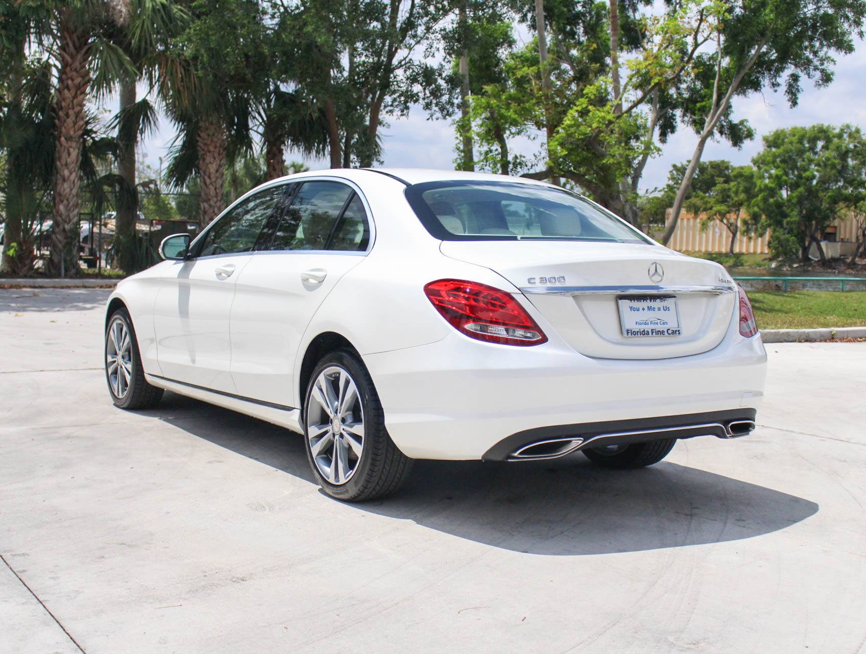 Florida Fine Cars - Used MERCEDES-BENZ C CLASS 2015 MARGATE C300 4MATIC