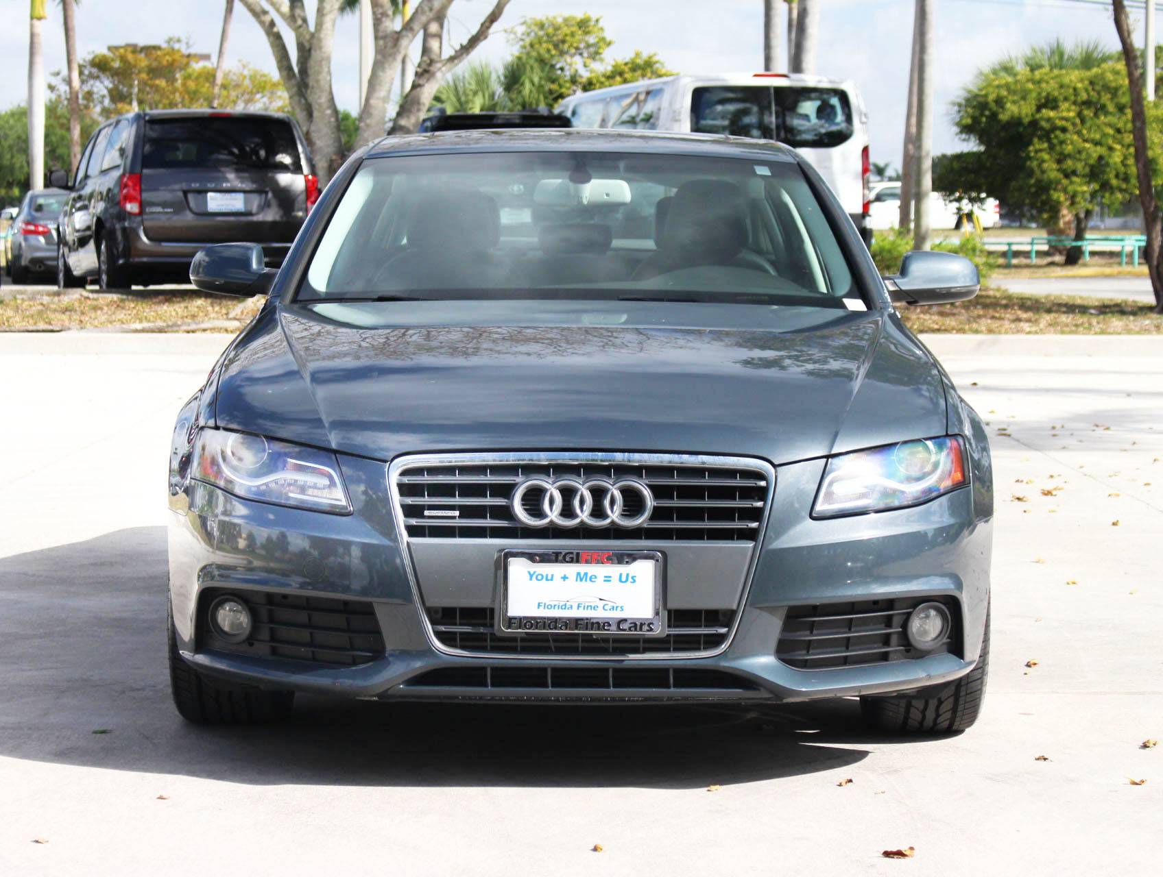 Florida Fine Cars - Used AUDI A4 2011 MARGATE PREMIUM PLUS