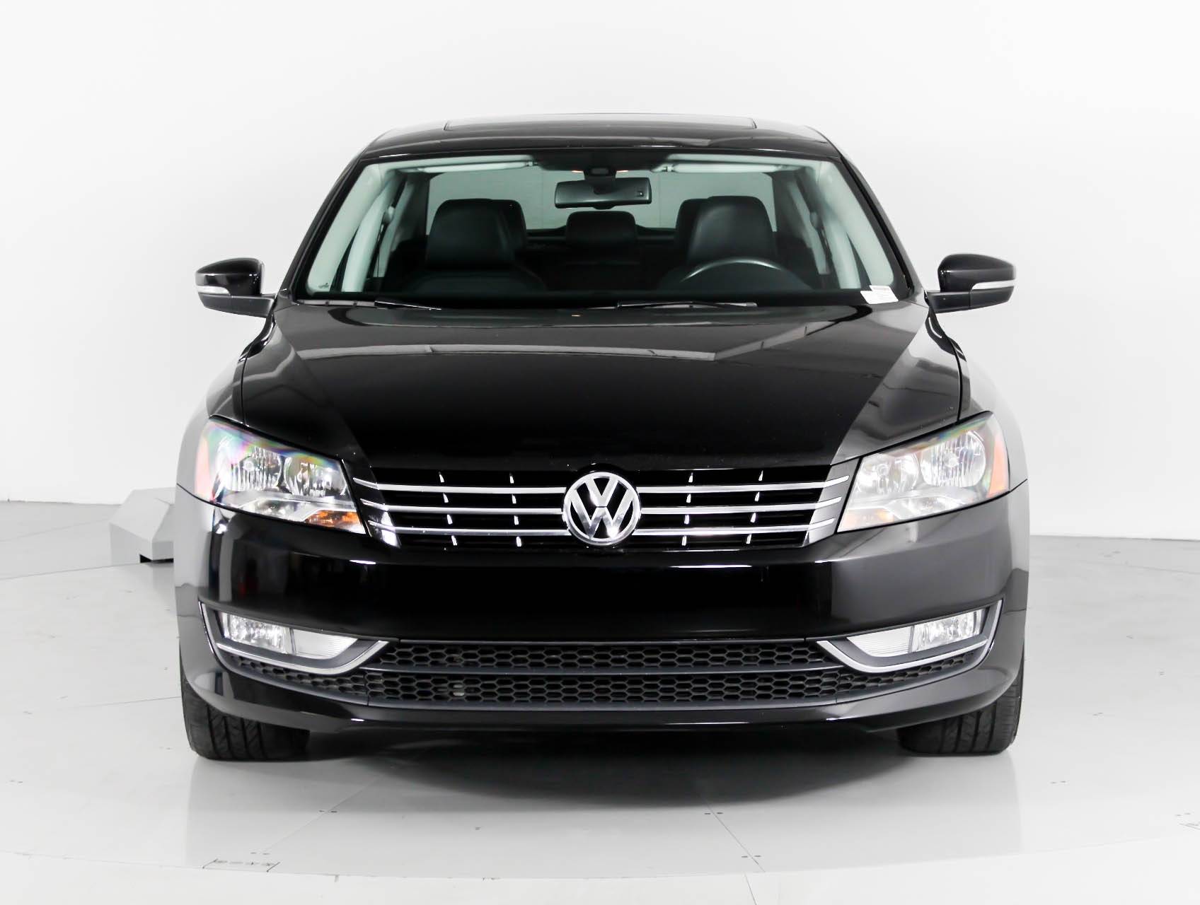Florida Fine Cars - Used VOLKSWAGEN PASSAT 2014 WEST PALM V6 Sel Premium