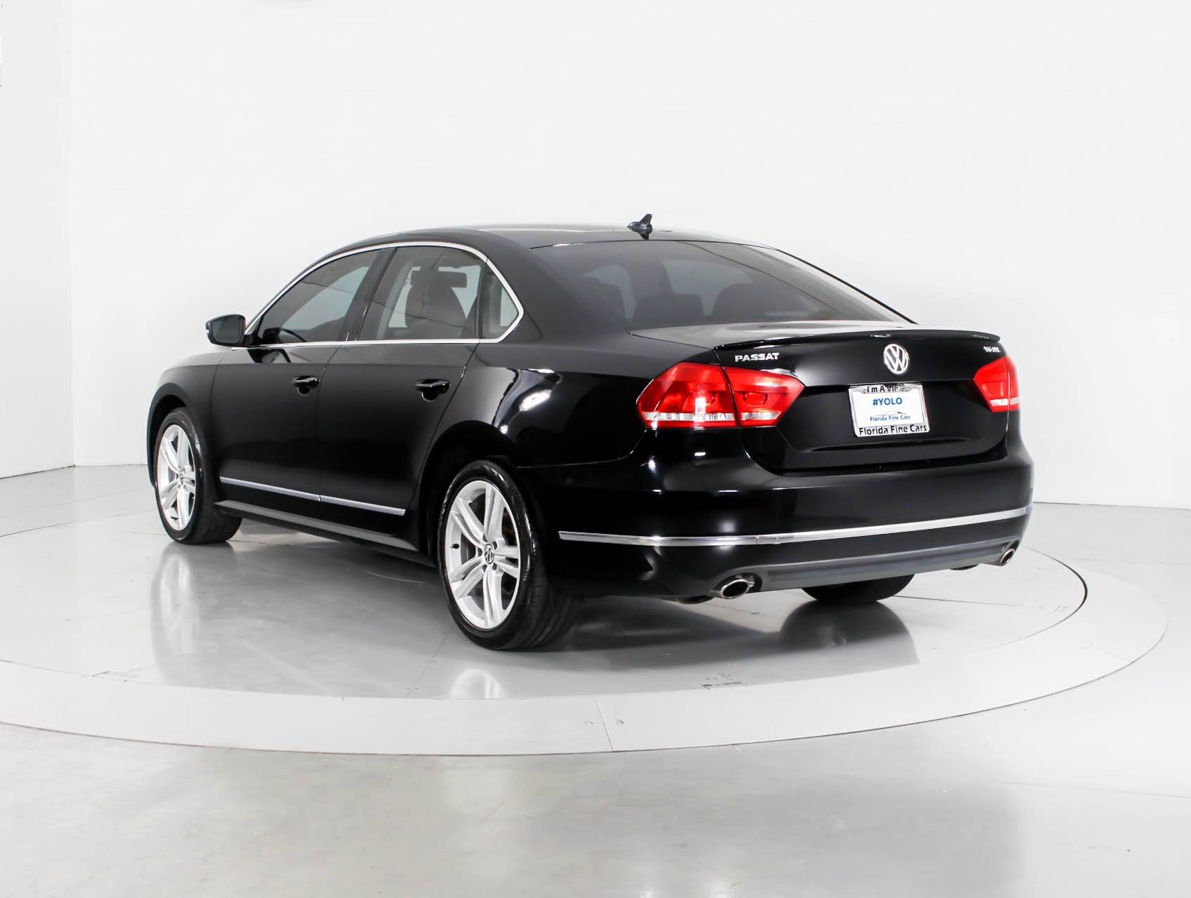 Florida Fine Cars - Used VOLKSWAGEN PASSAT 2014 WEST PALM V6 Sel Premium