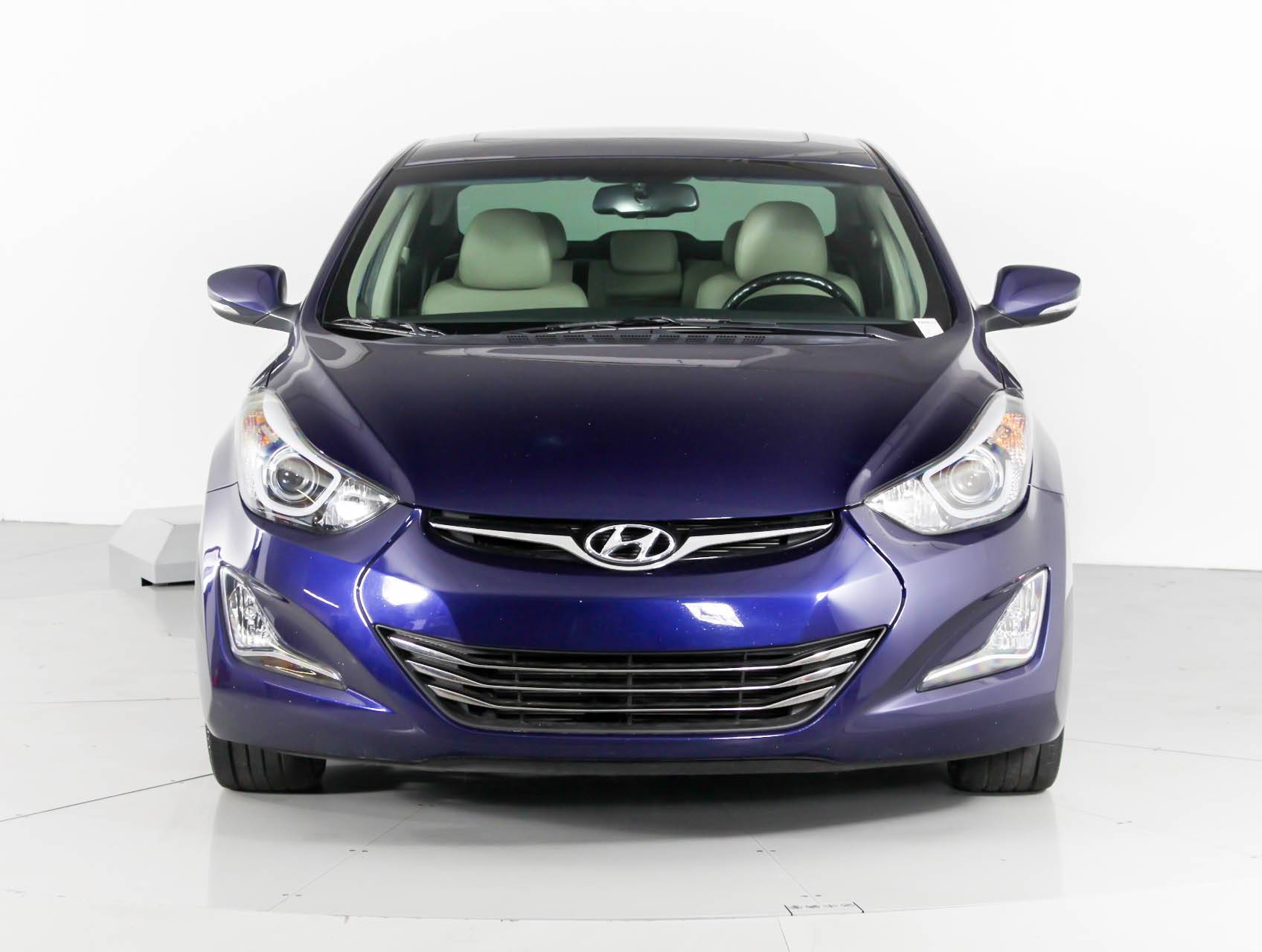 Florida Fine Cars - Used HYUNDAI ELANTRA 2014 WEST PALM Limited