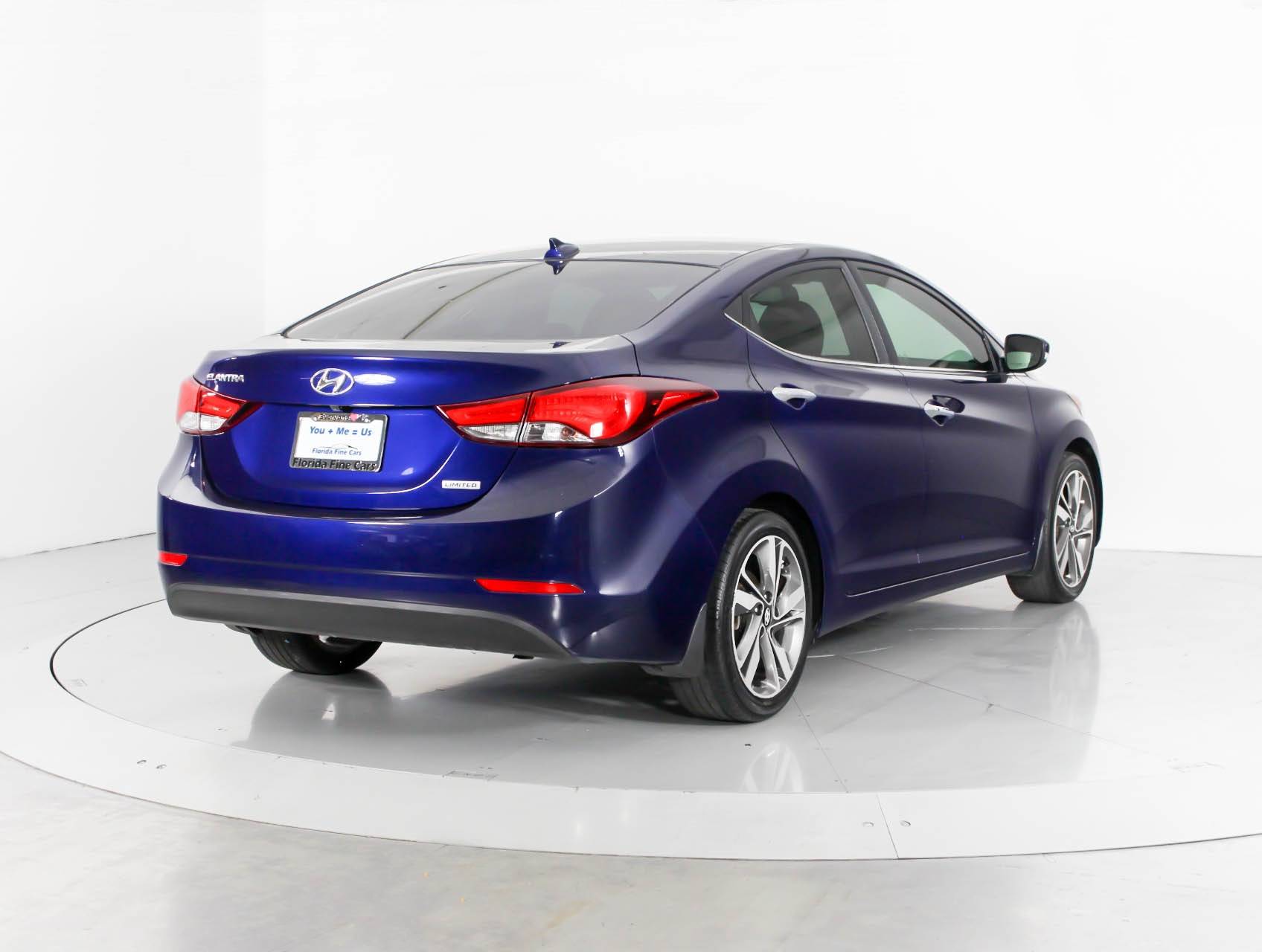 Florida Fine Cars - Used HYUNDAI ELANTRA 2014 WEST PALM Limited