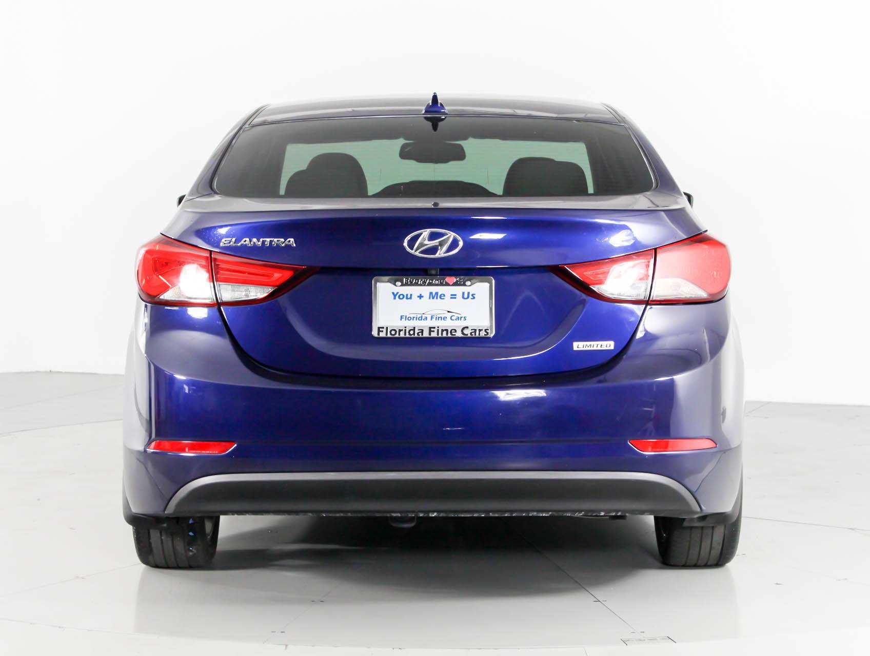 Florida Fine Cars - Used HYUNDAI ELANTRA 2014 WEST PALM Limited