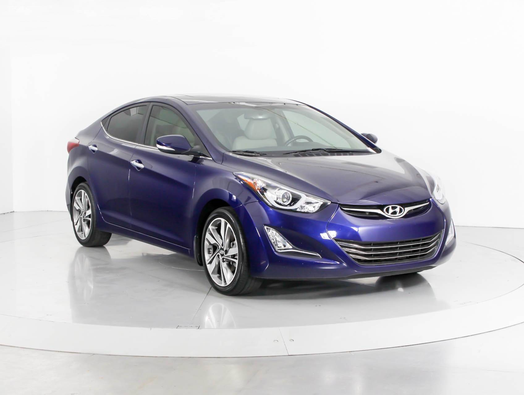 Florida Fine Cars - Used HYUNDAI ELANTRA 2014 WEST PALM Limited