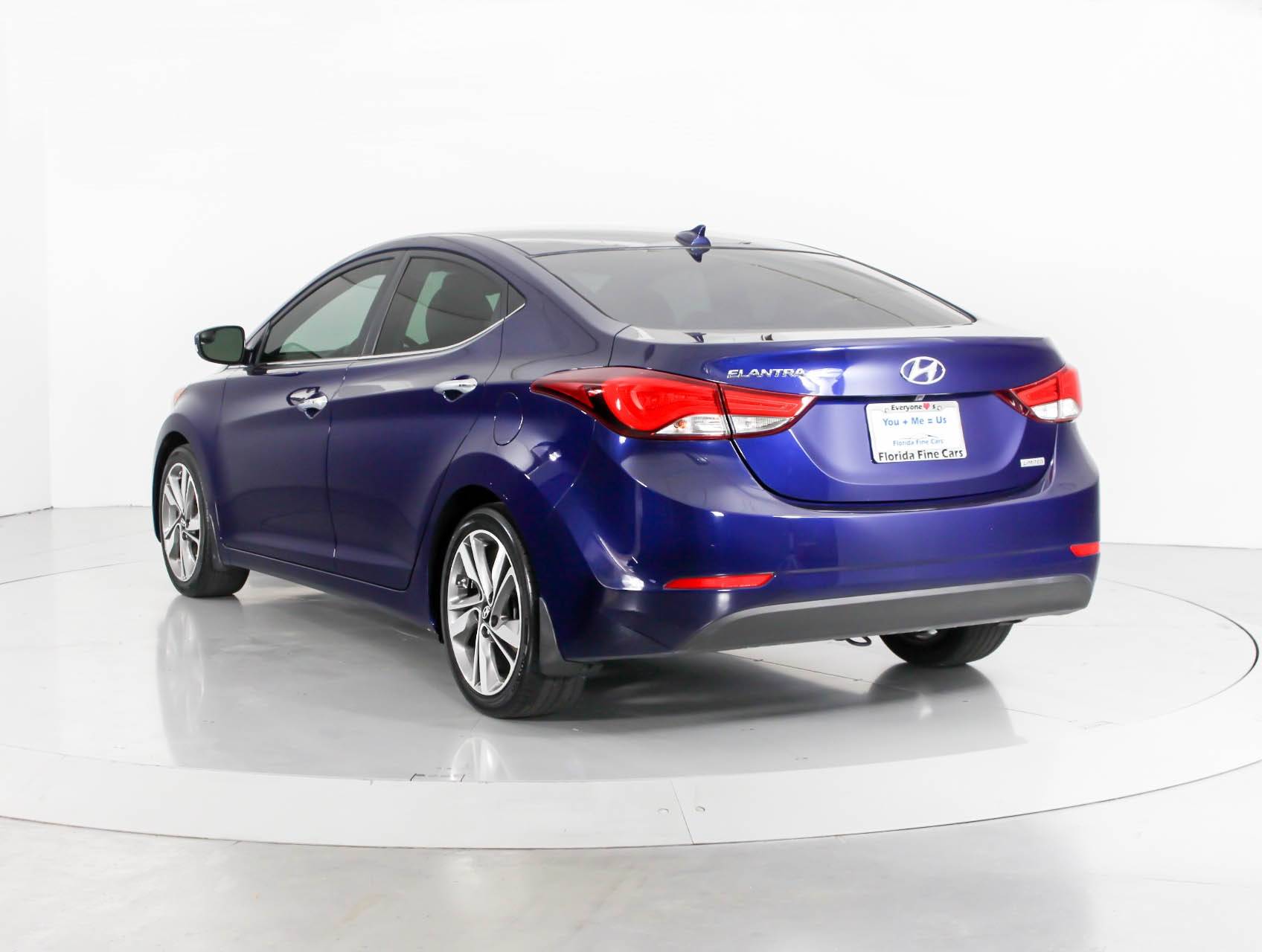 Florida Fine Cars - Used HYUNDAI ELANTRA 2014 WEST PALM Limited
