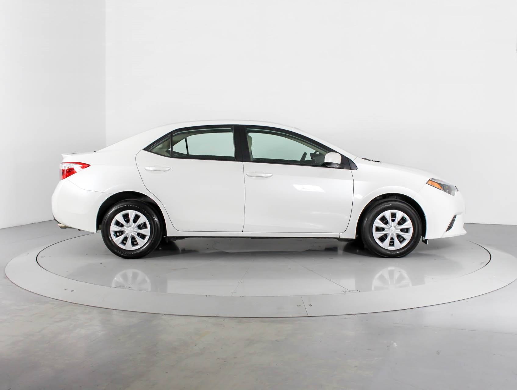 Florida Fine Cars - Used TOYOTA COROLLA 2016 WEST PALM LE ECO