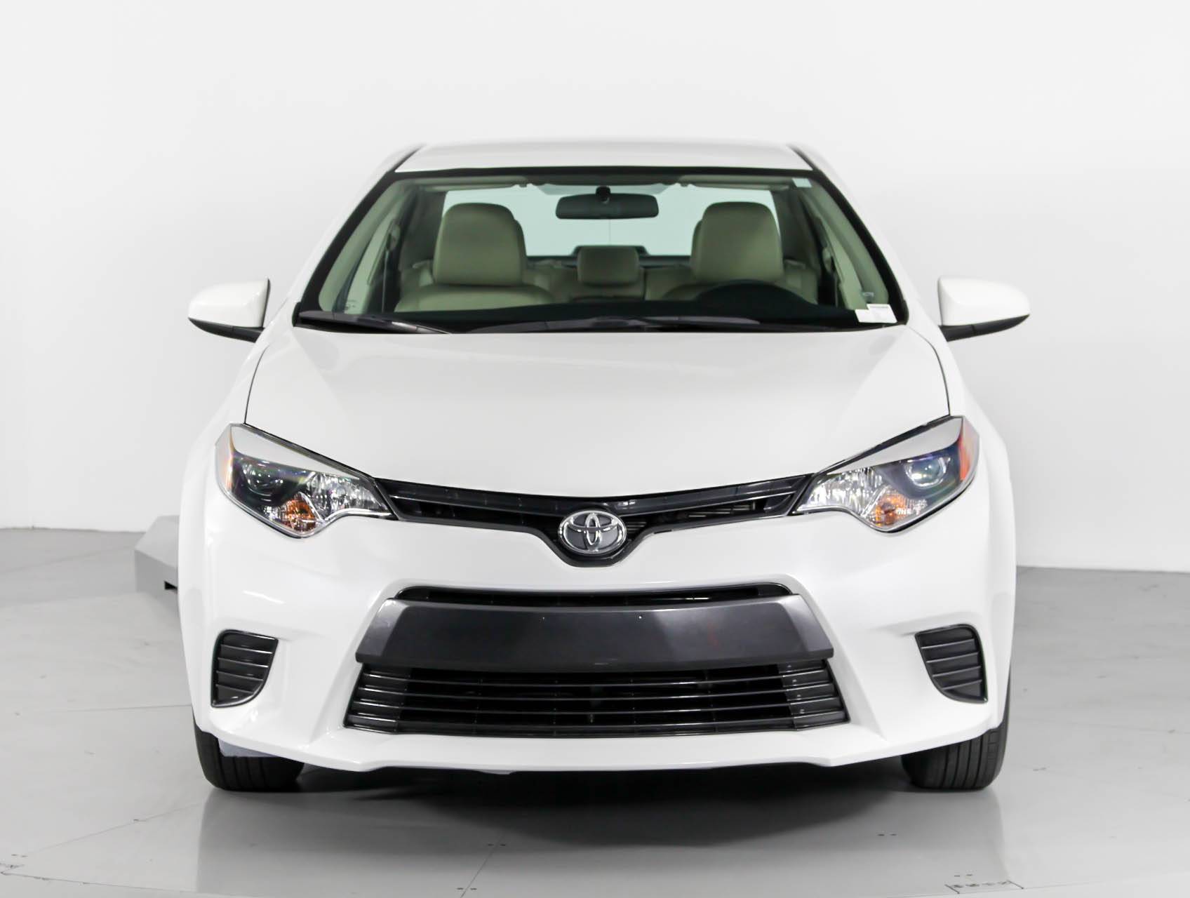 Florida Fine Cars - Used TOYOTA COROLLA 2016 WEST PALM LE ECO