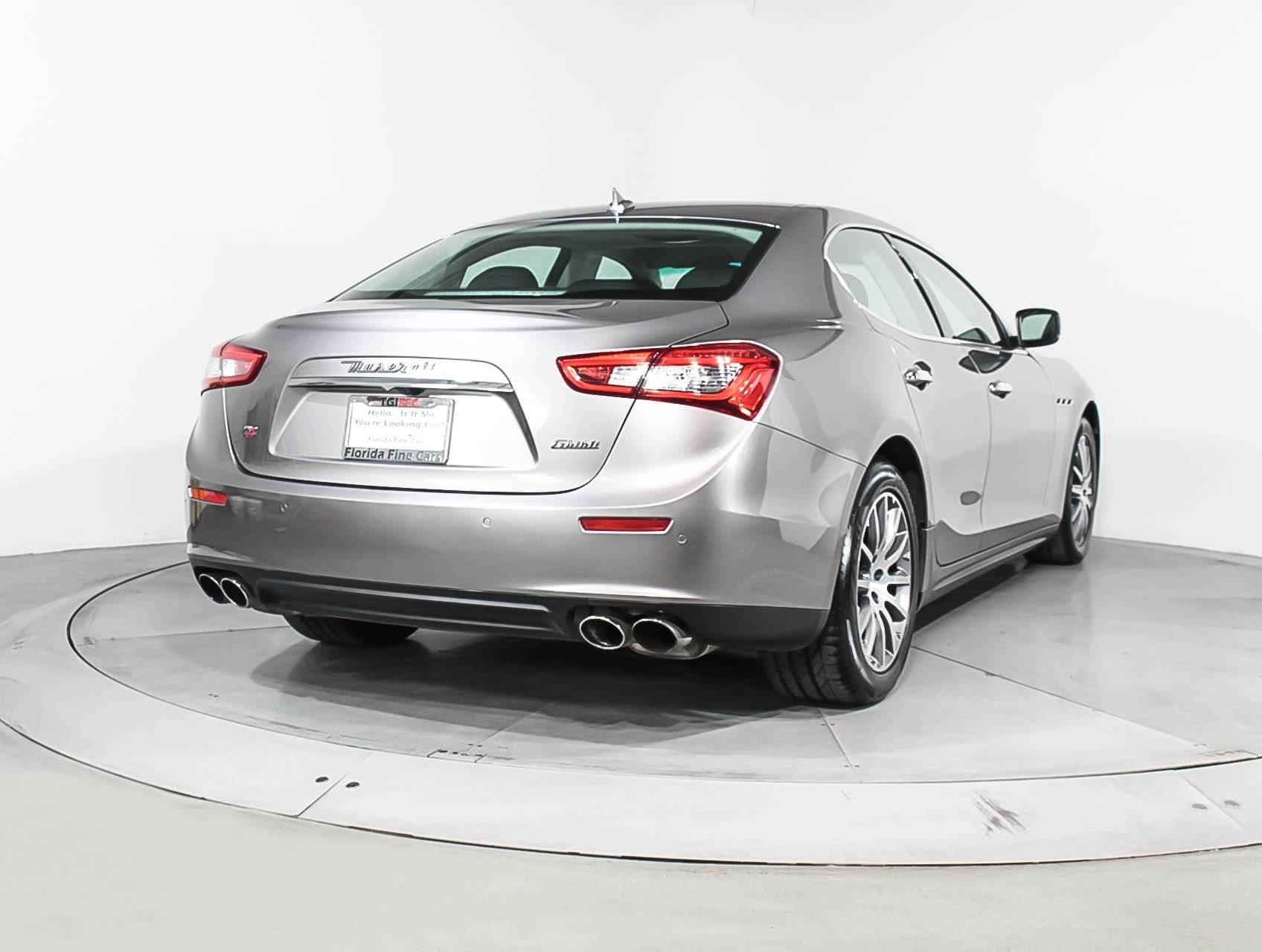 Florida Fine Cars - Used MASERATI GHIBLI 2014 WEST PALM S Q4