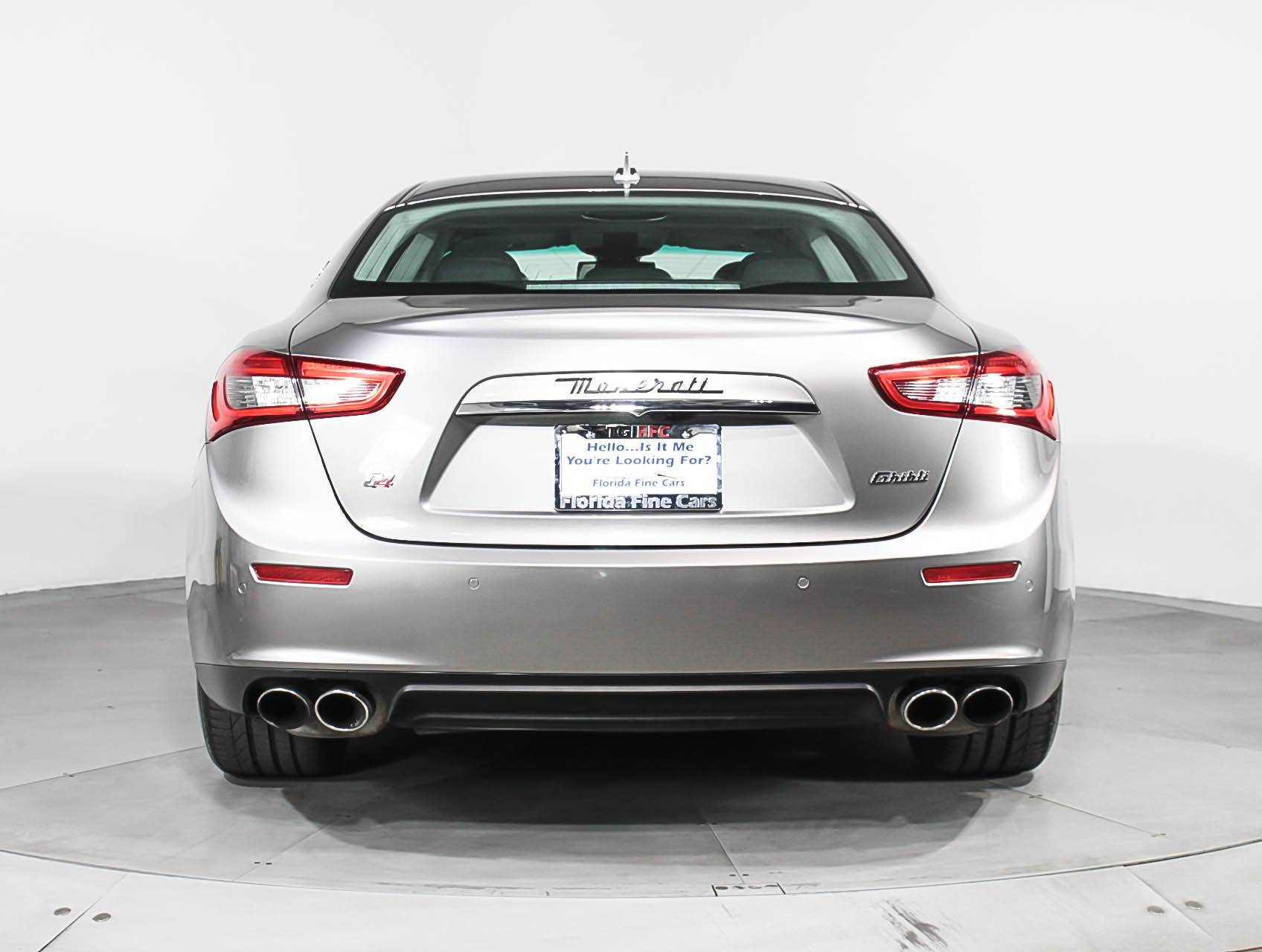 Florida Fine Cars - Used MASERATI GHIBLI 2014 WEST PALM S Q4