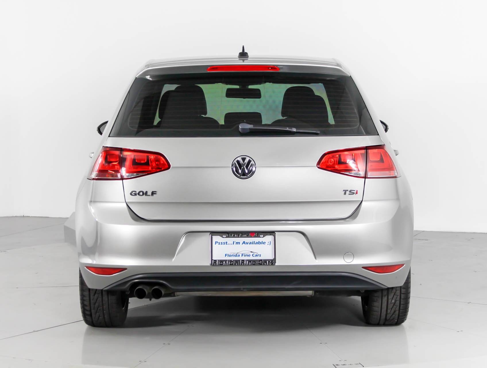 Florida Fine Cars - Used VOLKSWAGEN GOLF 2015 WEST PALM Tsi Se