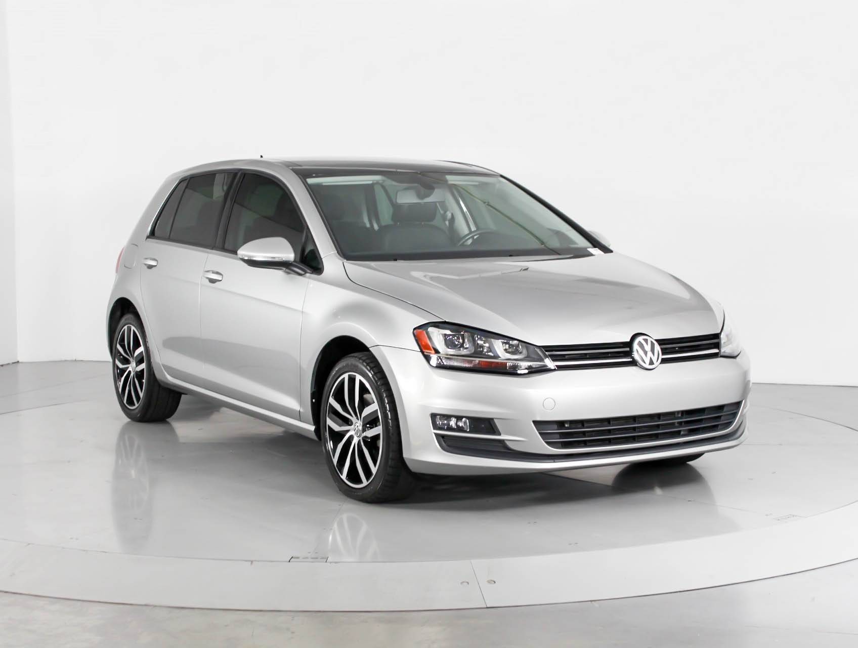 Florida Fine Cars - Used VOLKSWAGEN GOLF 2015 WEST PALM Tsi Se