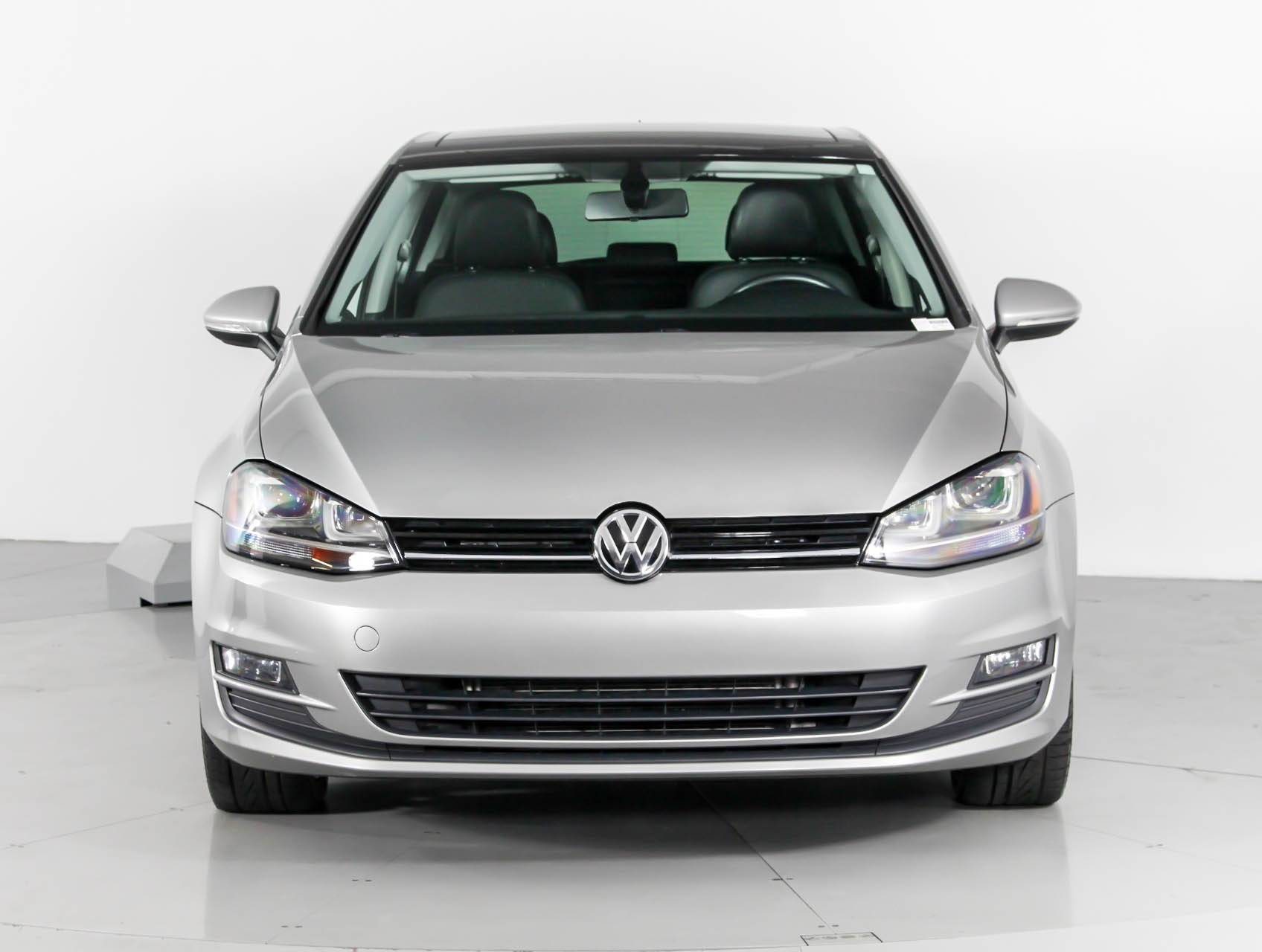 Florida Fine Cars - Used VOLKSWAGEN GOLF 2015 WEST PALM Tsi Se