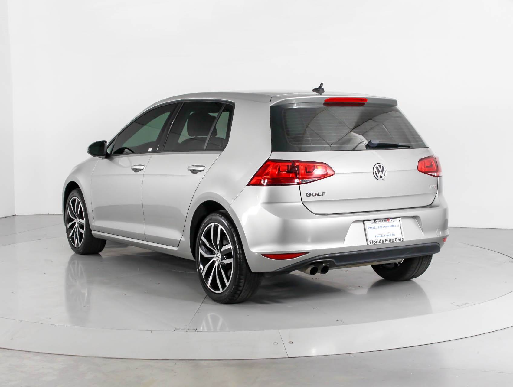 Florida Fine Cars - Used VOLKSWAGEN GOLF 2015 WEST PALM Tsi Se
