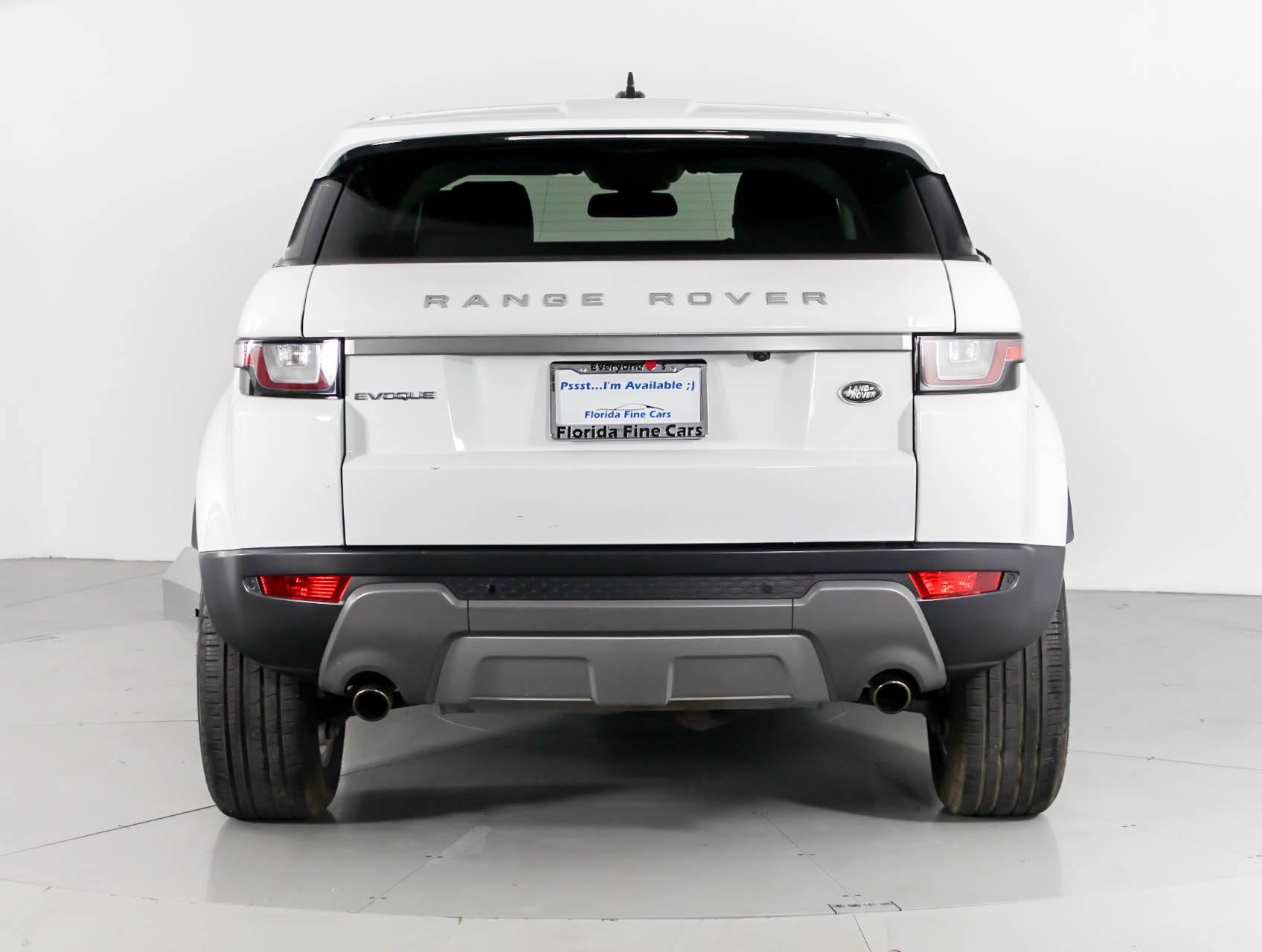 Florida Fine Cars - Used LAND ROVER RANGE ROVER EVOQUE 2016 WEST PALM SE