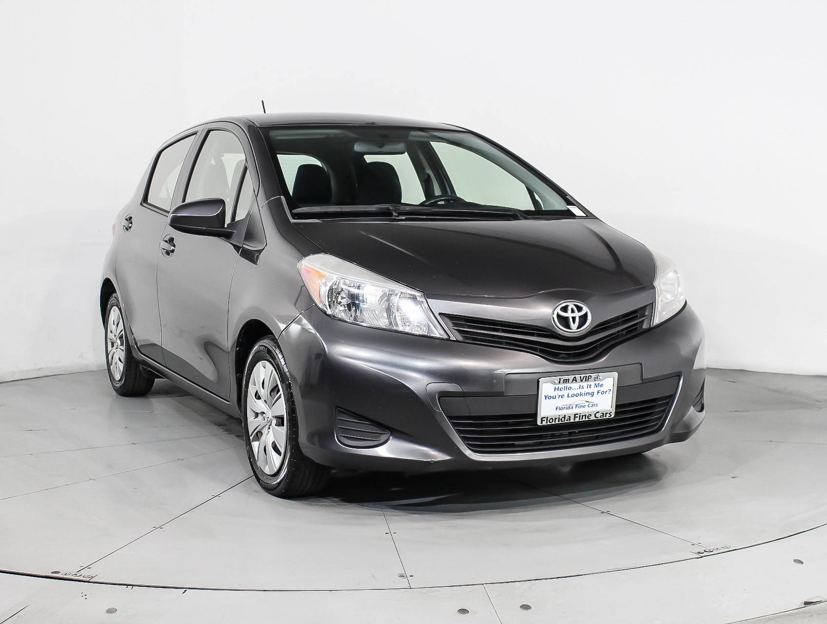 Florida Fine Cars - Used TOYOTA YARIS 2013 HOLLYWOOD Le