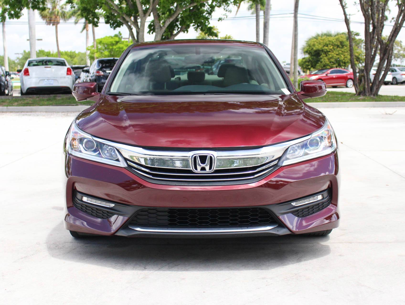 Florida Fine Cars - Used HONDA ACCORD 2016 MARGATE EX-L