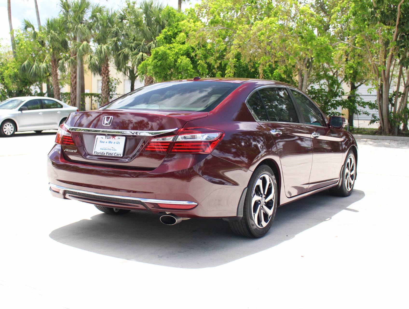 Florida Fine Cars - Used HONDA ACCORD 2016 MARGATE EX-L