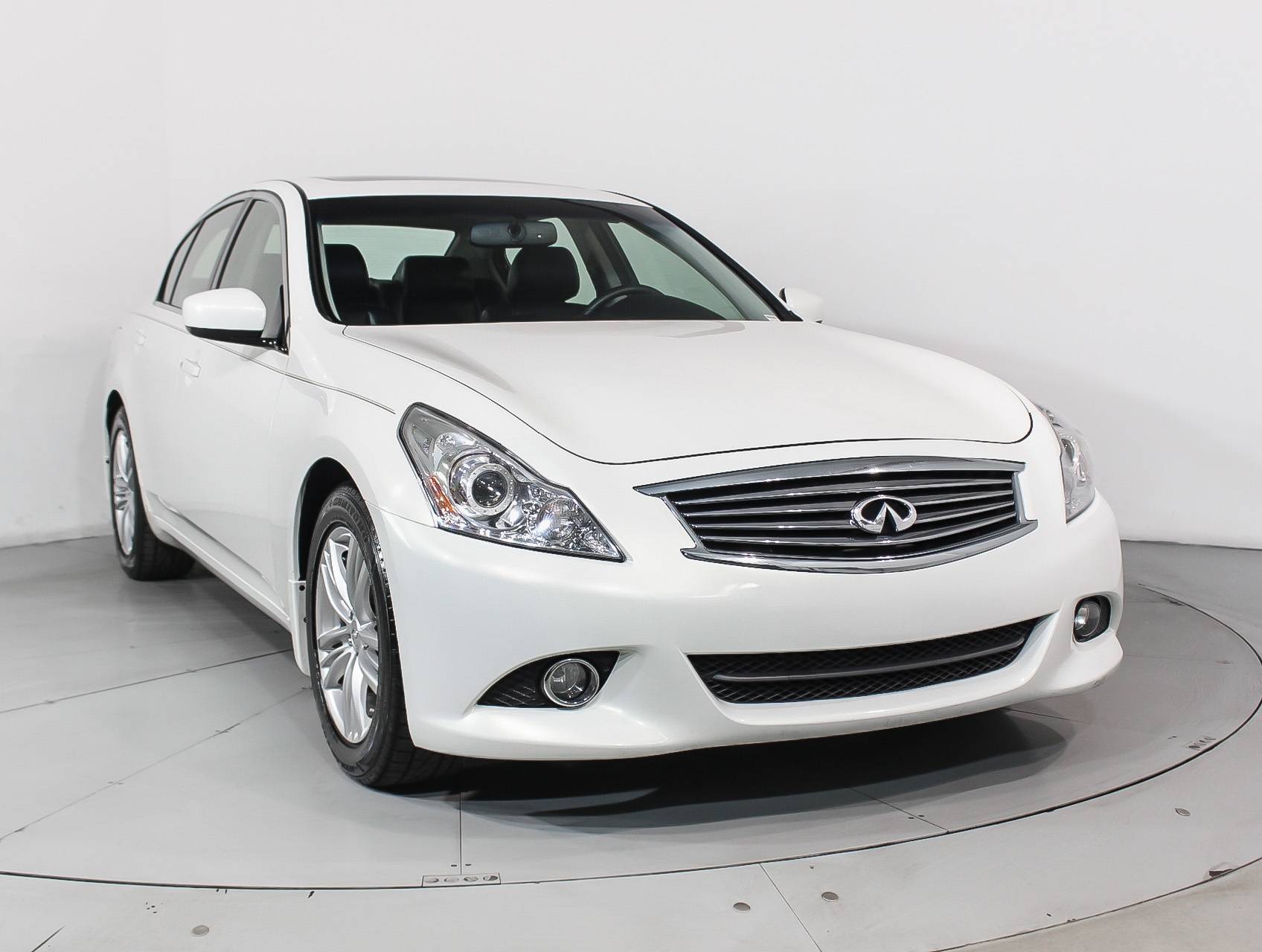 Florida Fine Cars - Used INFINITI G37 2012 MIAMI Sedan