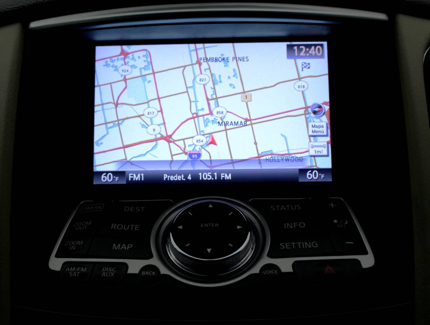 Florida Fine Cars - Used INFINITI EX35 2011 MIAMI Journey Tech Pkg Awd