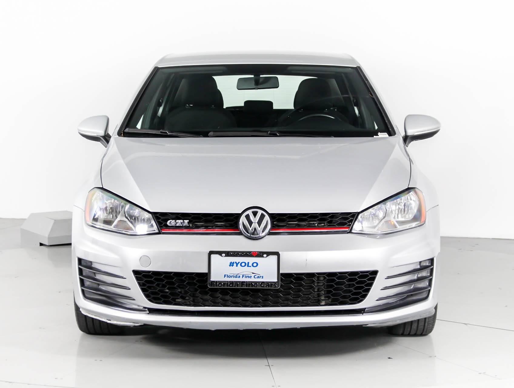 Florida Fine Cars - Used VOLKSWAGEN GTI 2015 WEST PALM S