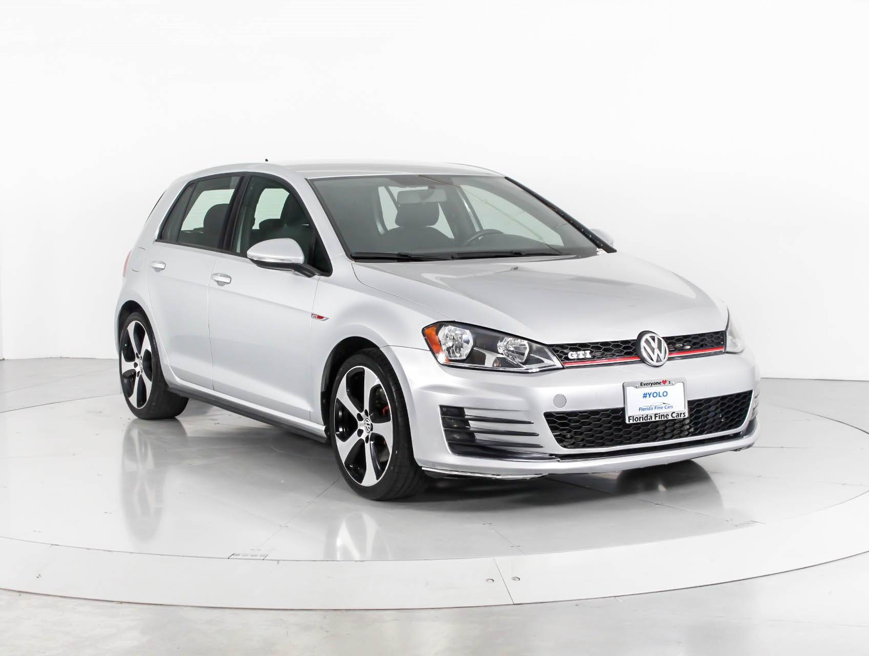 Florida Fine Cars - Used VOLKSWAGEN GTI 2015 WEST PALM S