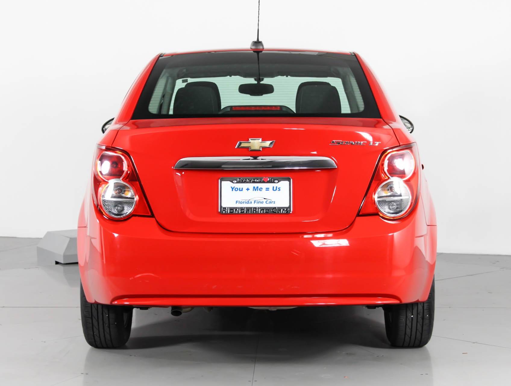 Florida Fine Cars - Used CHEVROLET SONIC 2015 WEST PALM LT