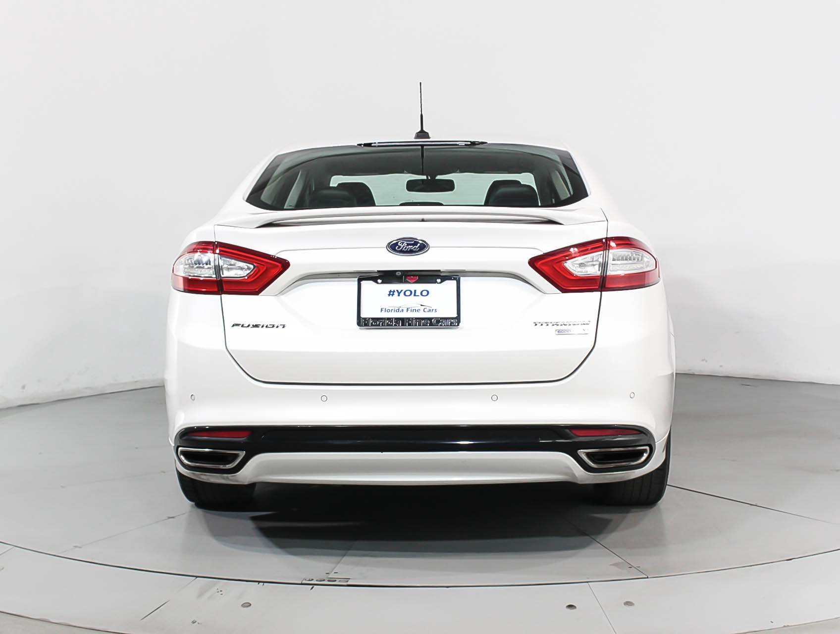 Florida Fine Cars - Used FORD FUSION 2014 HOLLYWOOD TITANIUM