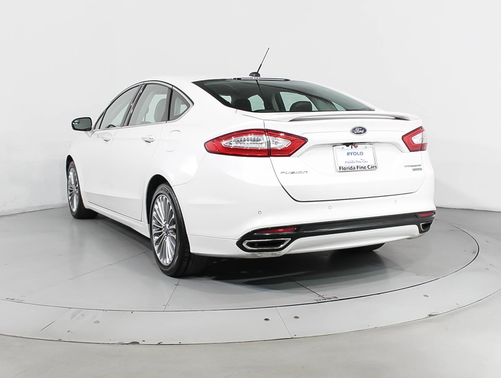 Florida Fine Cars - Used FORD FUSION 2014 HOLLYWOOD TITANIUM