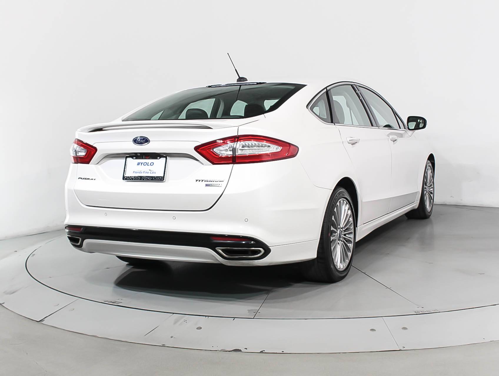 Florida Fine Cars - Used FORD FUSION 2014 HOLLYWOOD TITANIUM