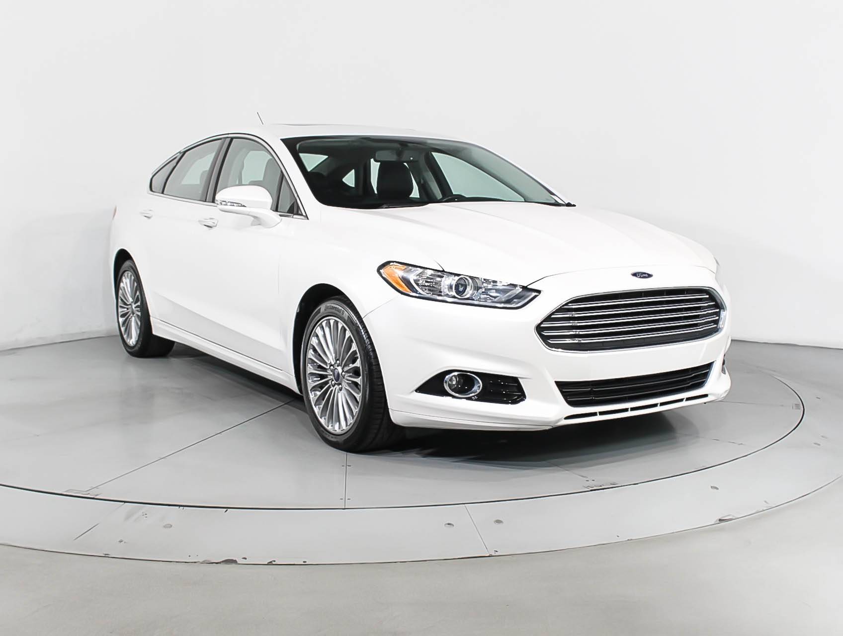 Florida Fine Cars - Used FORD FUSION 2014 HOLLYWOOD TITANIUM