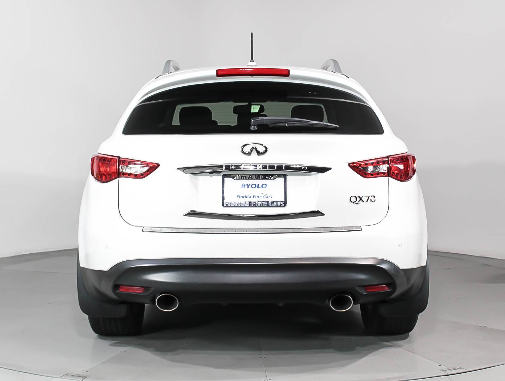 Florida Fine Cars - Used INFINITI QX70 2014 MIAMI 