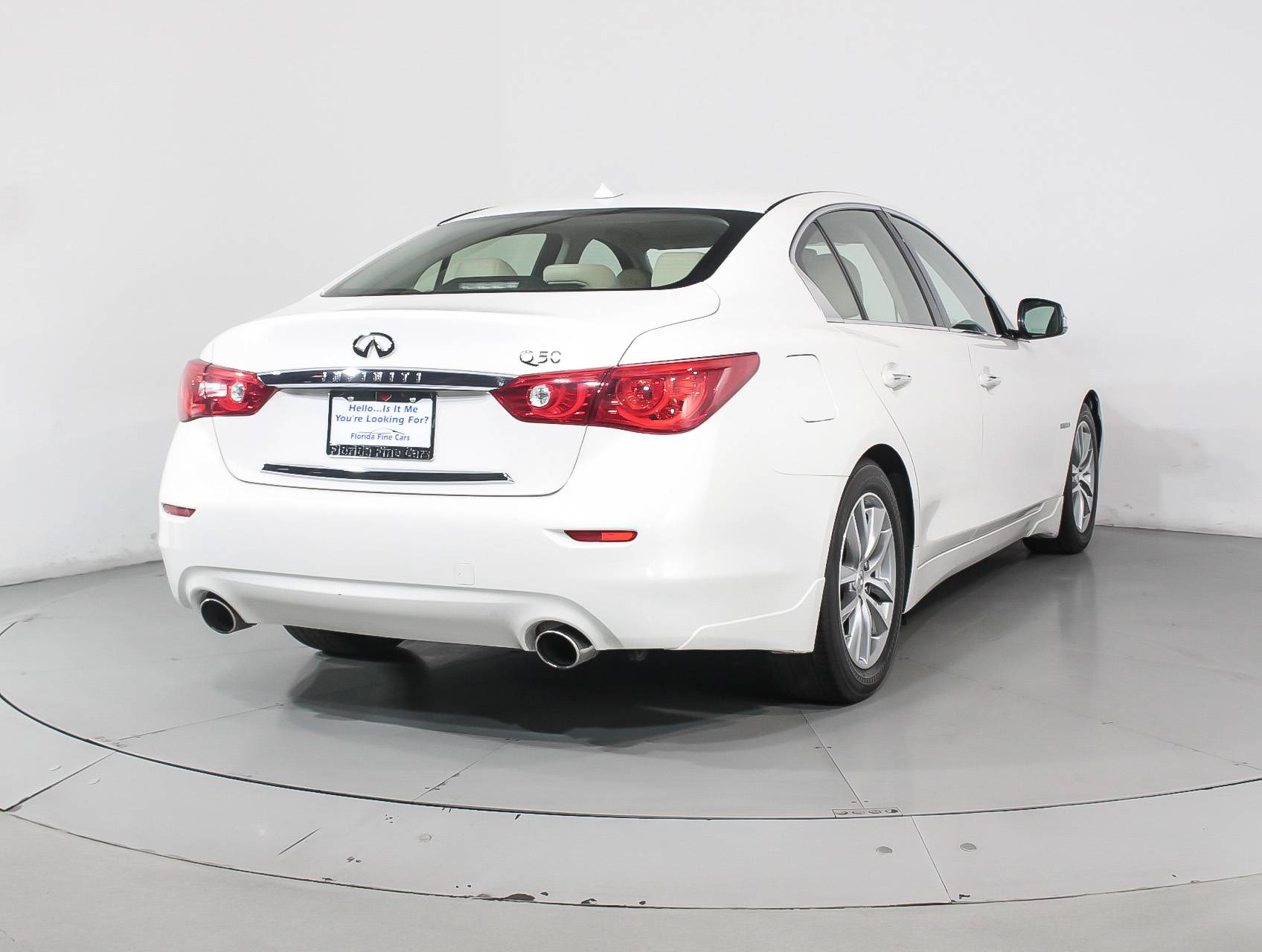 Florida Fine Cars - Used INFINITI Q50 2014 MIAMI Premium Hybrid