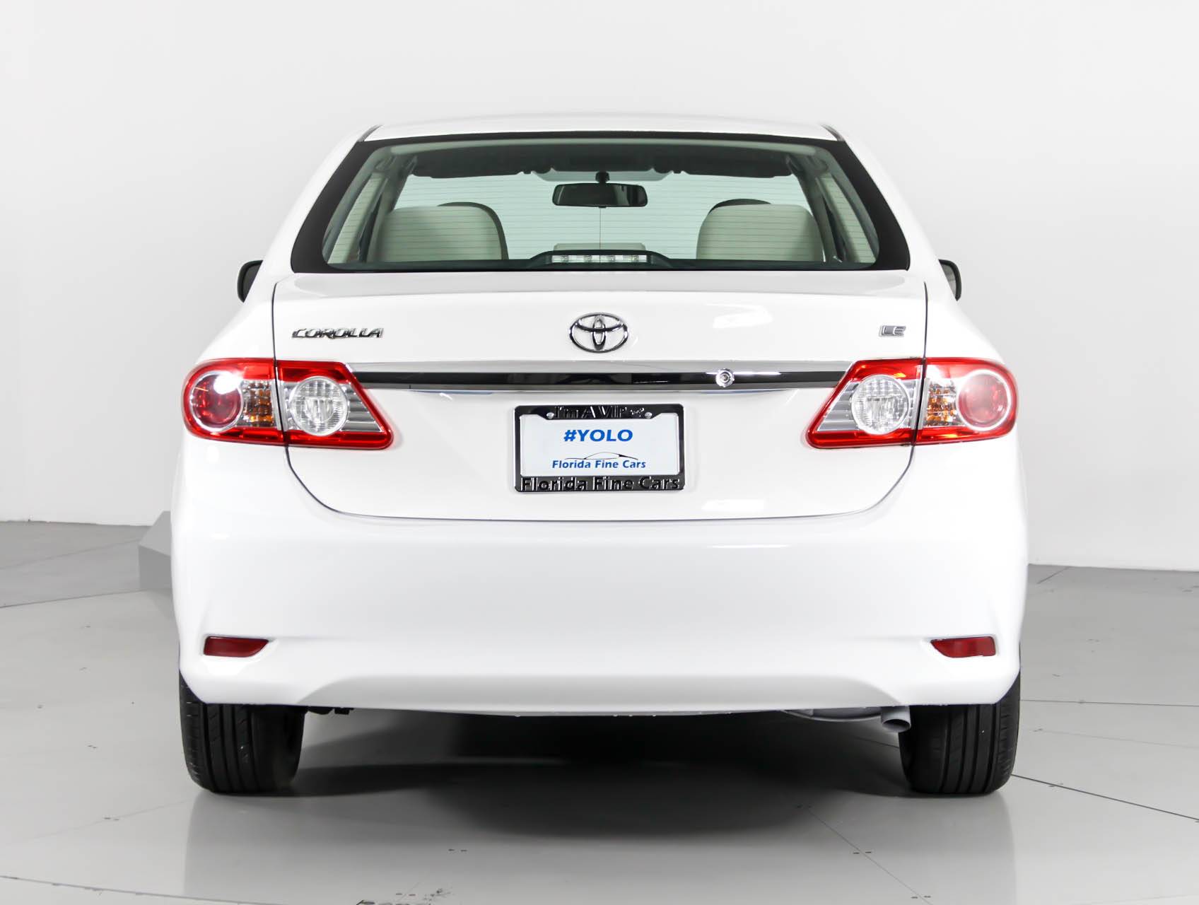 Florida Fine Cars - Used TOYOTA COROLLA 2013 WEST PALM Le
