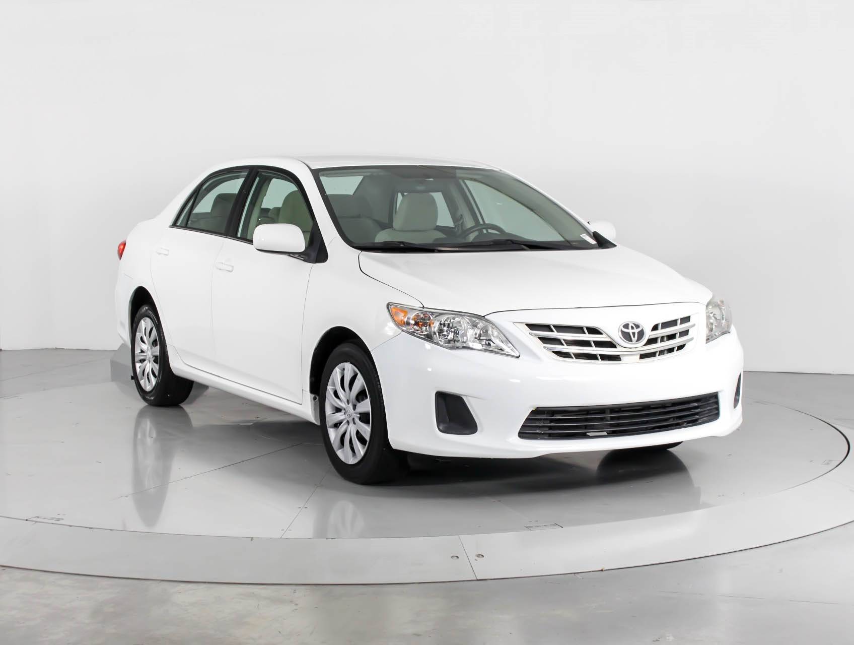Florida Fine Cars - Used TOYOTA COROLLA 2013 WEST PALM Le