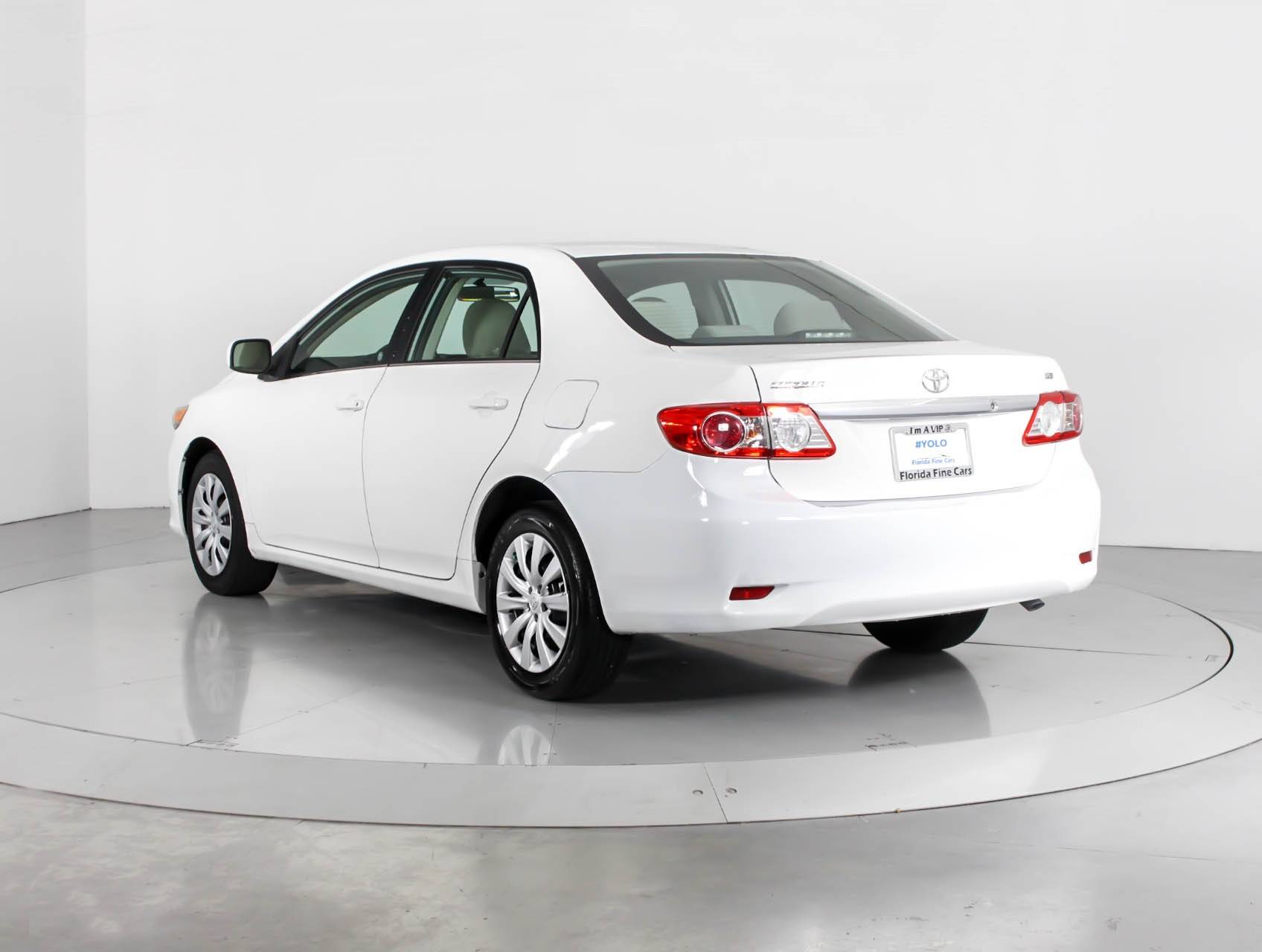 Florida Fine Cars - Used TOYOTA COROLLA 2013 WEST PALM Le
