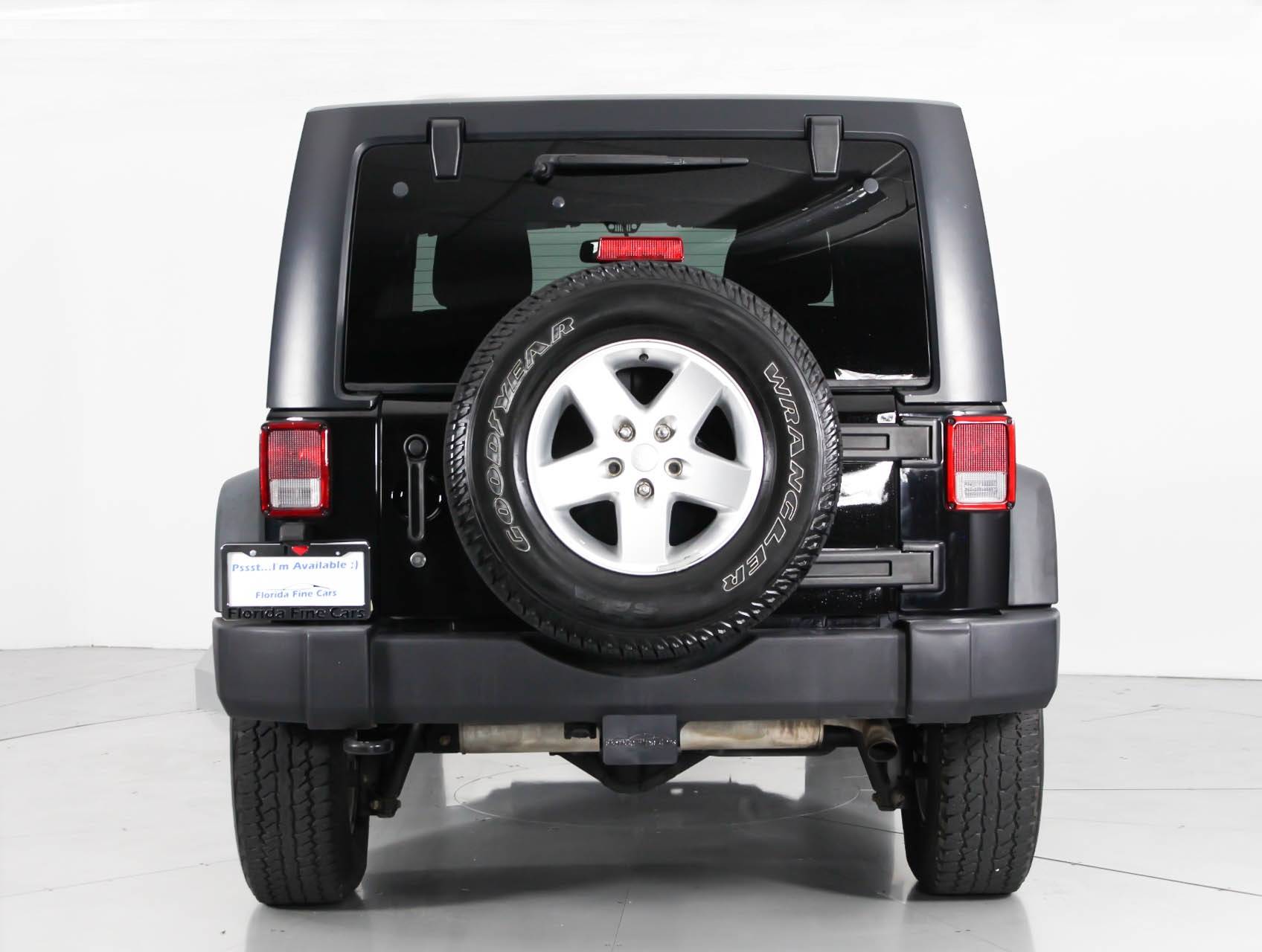 Florida Fine Cars - Used JEEP WRANGLER UNLIMITED 2014 WEST PALM SPORT