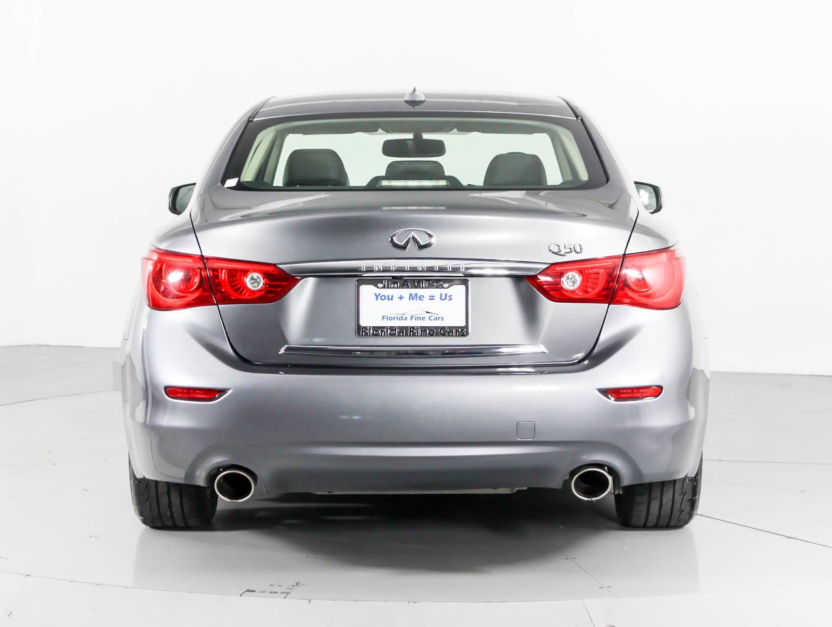 Florida Fine Cars - Used INFINITI Q50 2015 MARGATE Premium