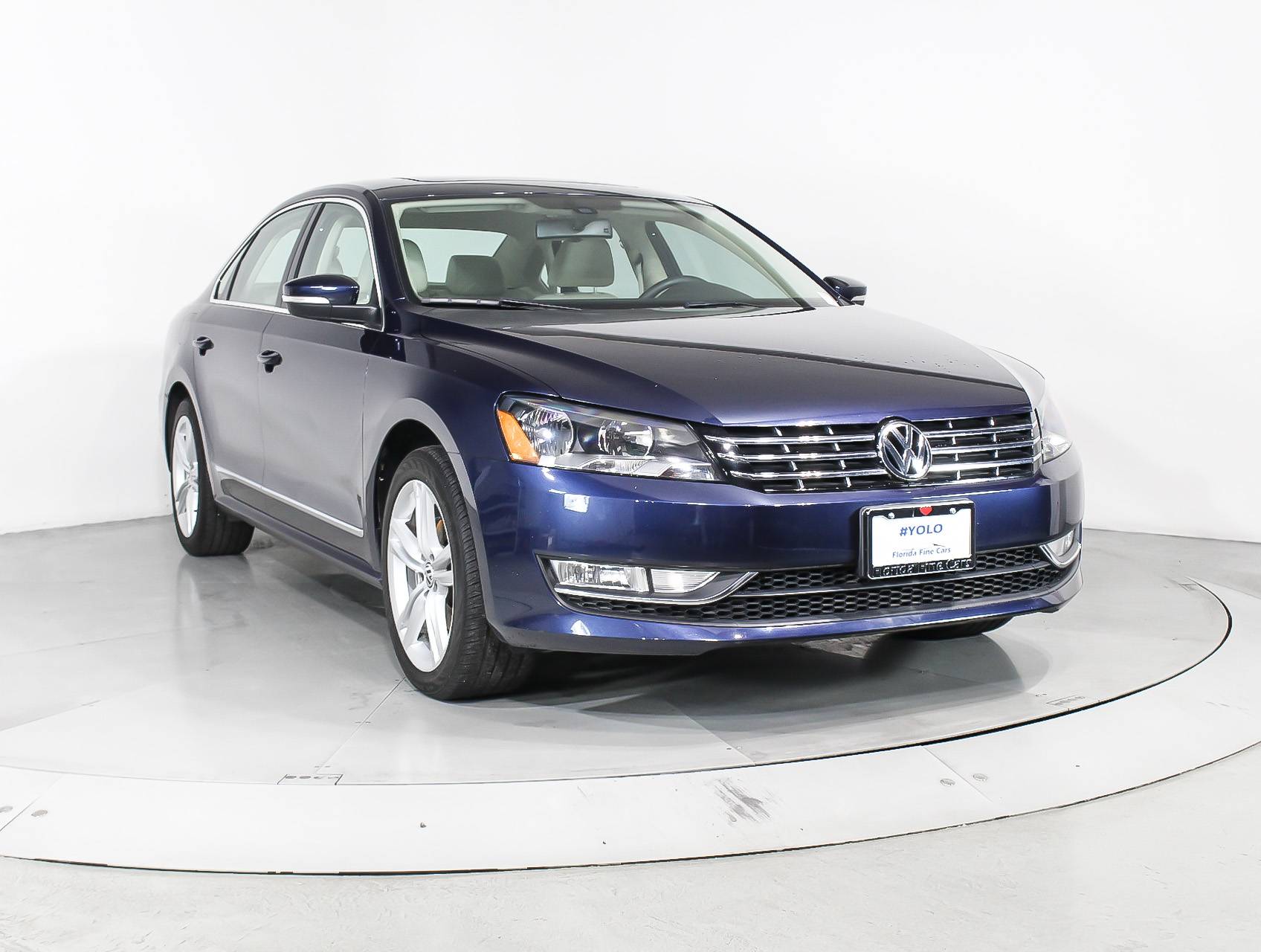 Florida Fine Cars - Used VOLKSWAGEN PASSAT 2013 MIAMI V6 Sel Premium