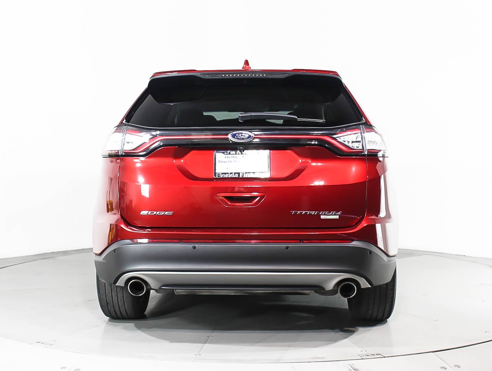 Florida Fine Cars - Used FORD EDGE 2017 MIAMI TITANIUM