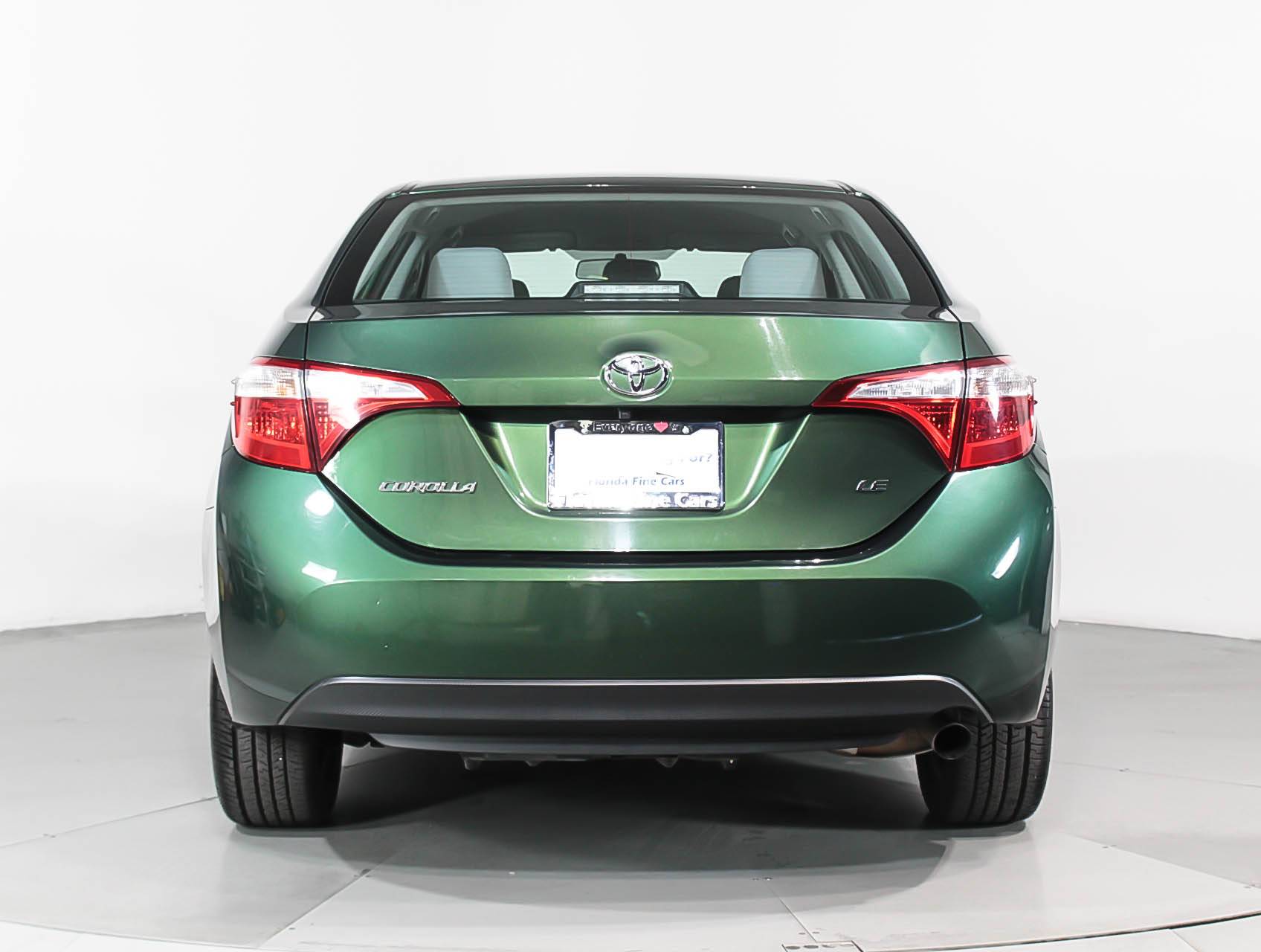 Florida Fine Cars - Used TOYOTA COROLLA 2016 MIAMI Le